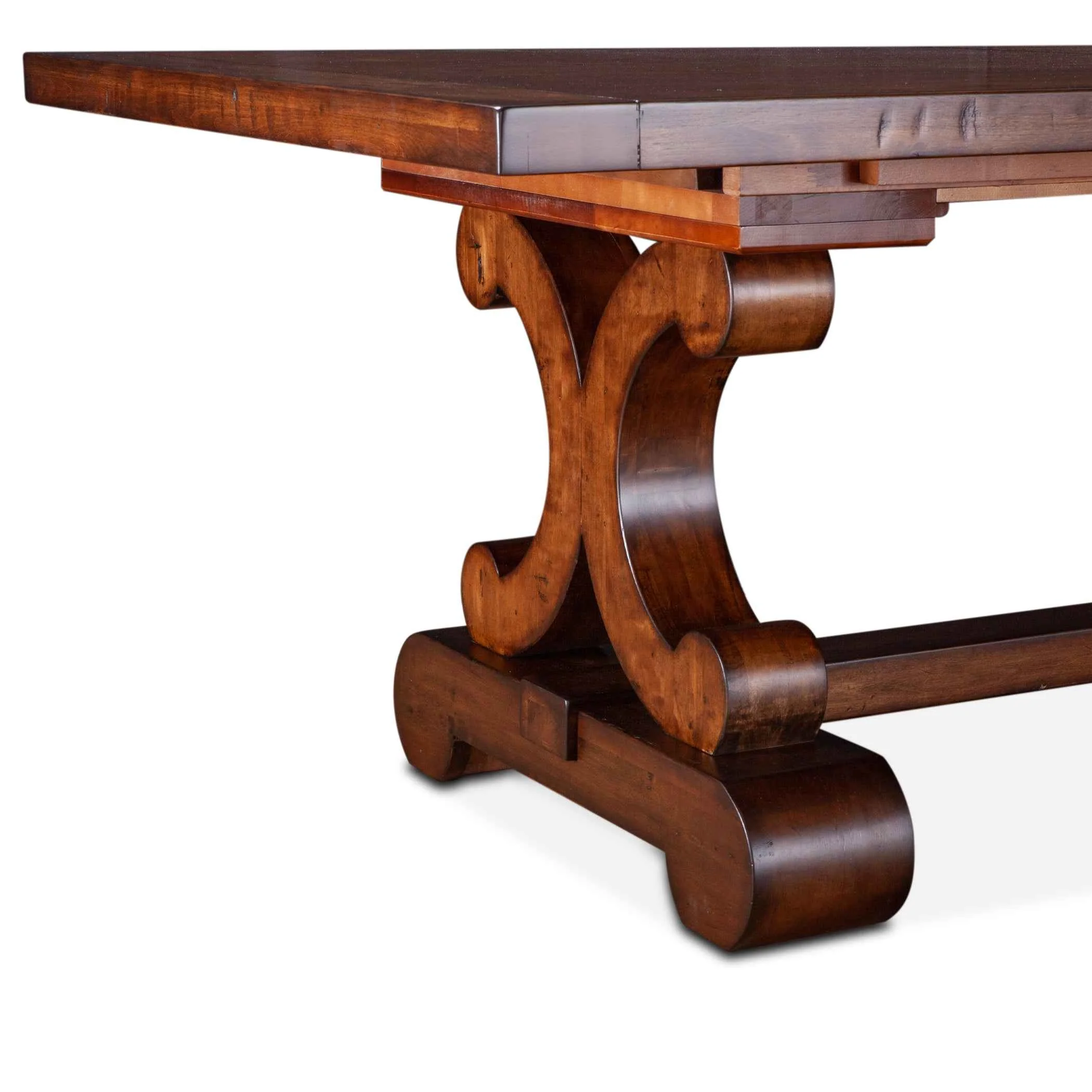 Grassroots Maxwell 88"-110" Extension Table in Chestnut - Image 21