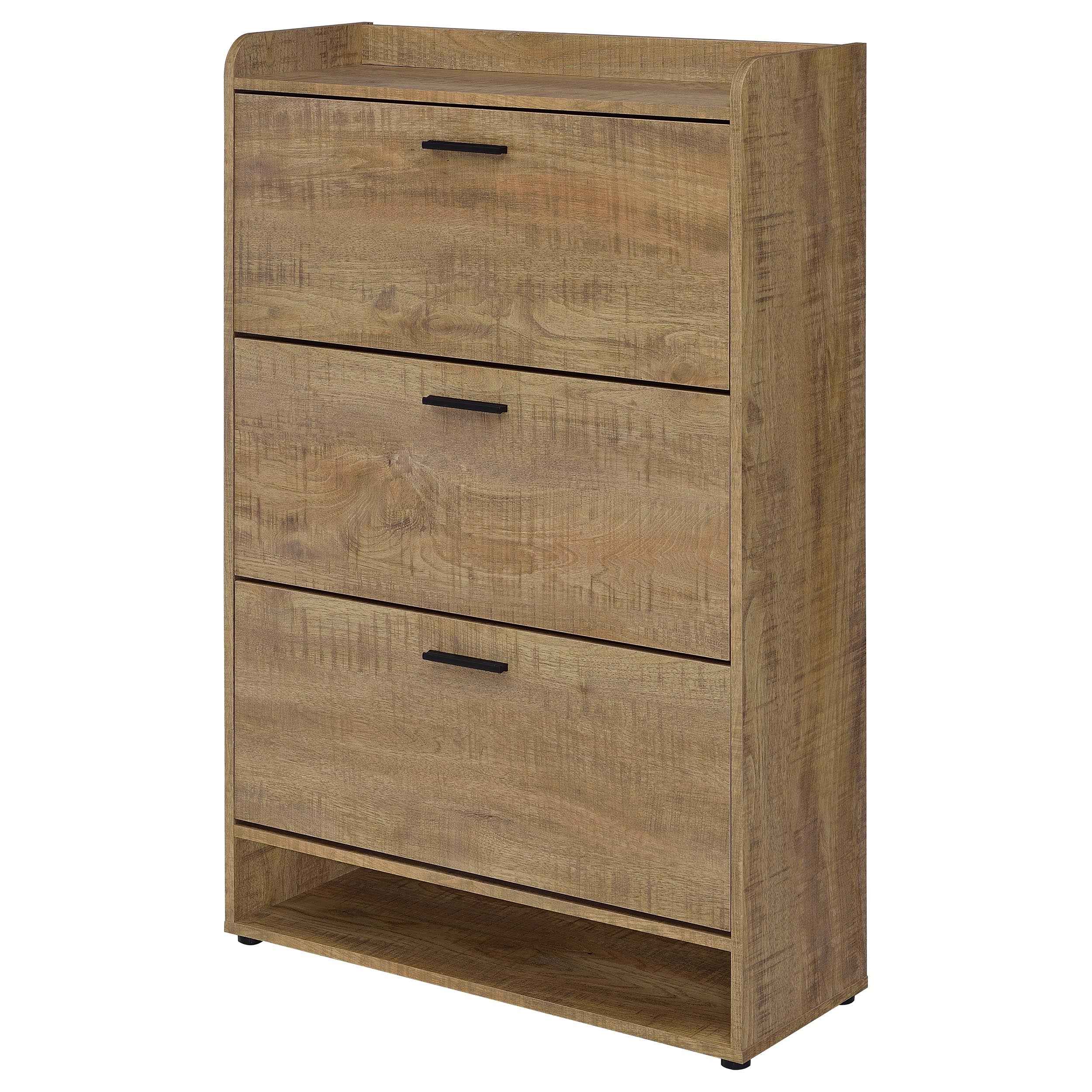 Denia Mango 3-tier Engineered Wood Shoe Cabinet - Image 6
