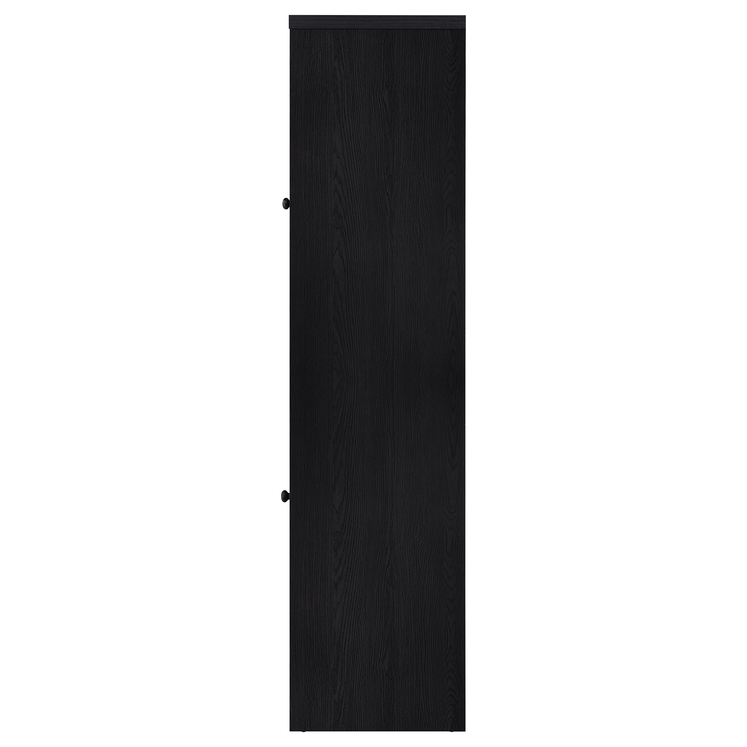 Denison Black 3-Piece Entertainment Center 79-inch TV Stand - Image 14