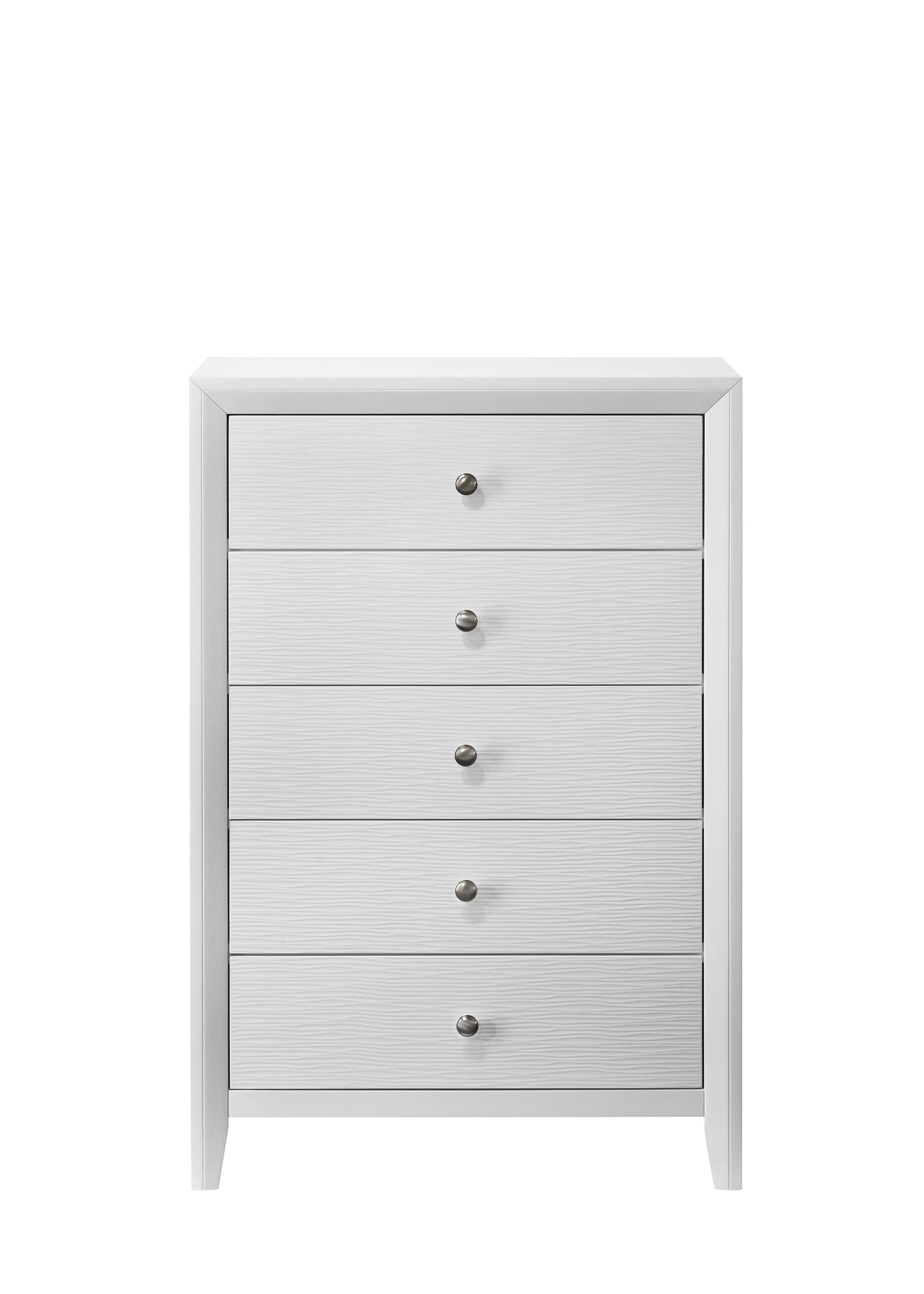 Denker White Panel Bedroom Set - Image 17