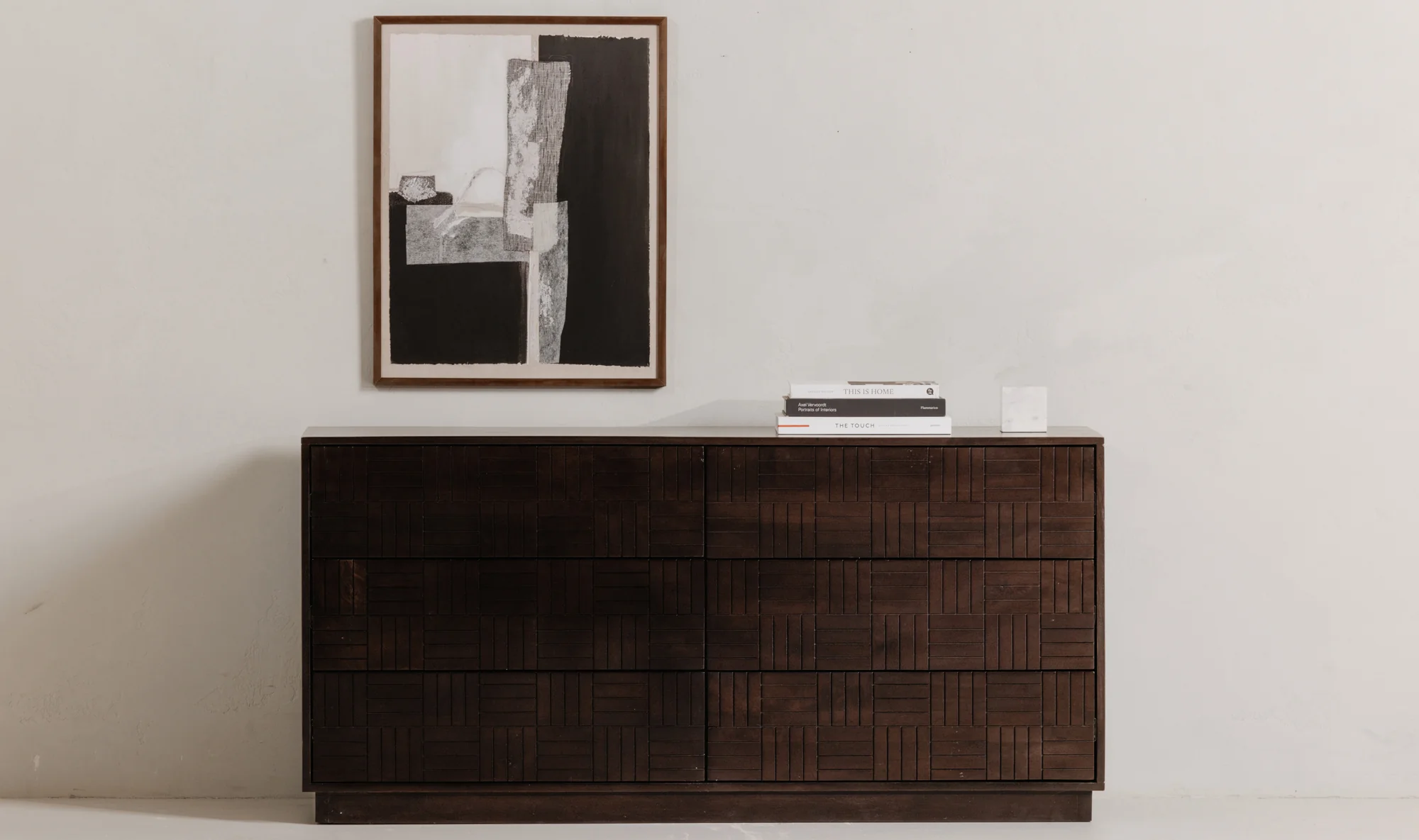 Denman 6 Drawer Dresser - Dark Brown - Image 9