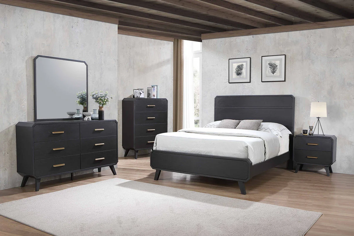 Denver Black Bedroom Set