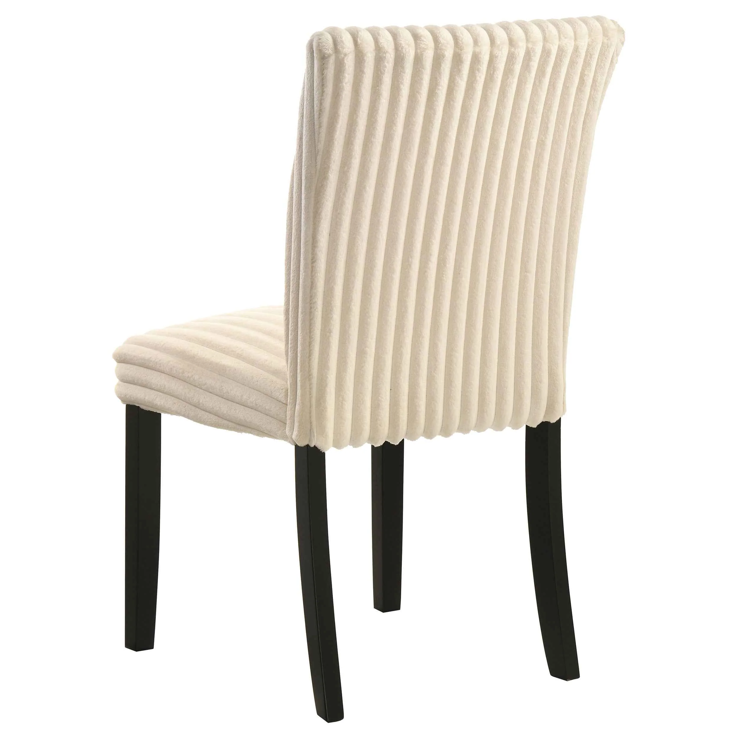 Dermott Cream Upholstered Parson Dining Side Chair (Set of 2) - Image 7