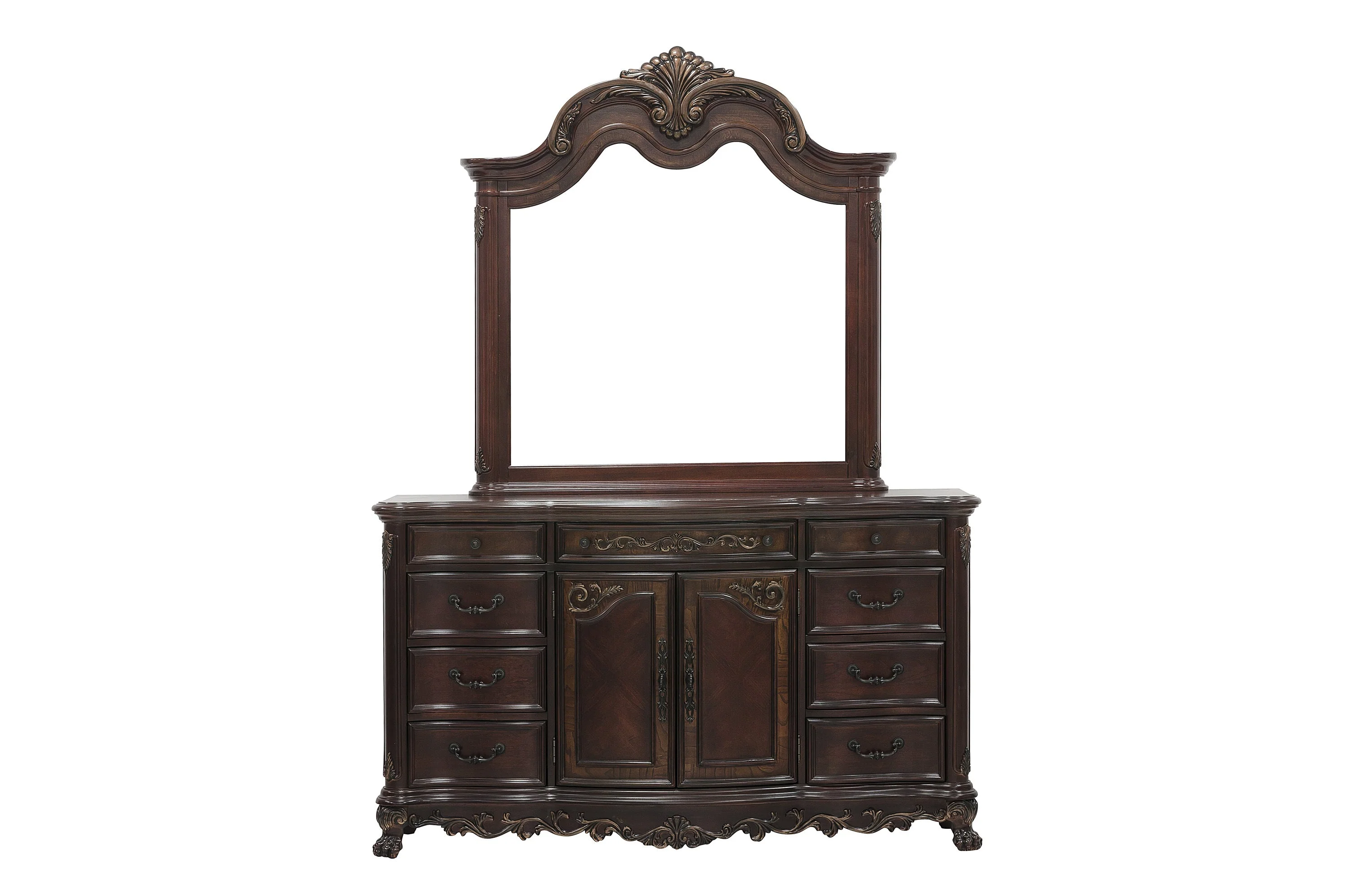 Deryn Park Cherry California King Sleigh Bed - Image 12