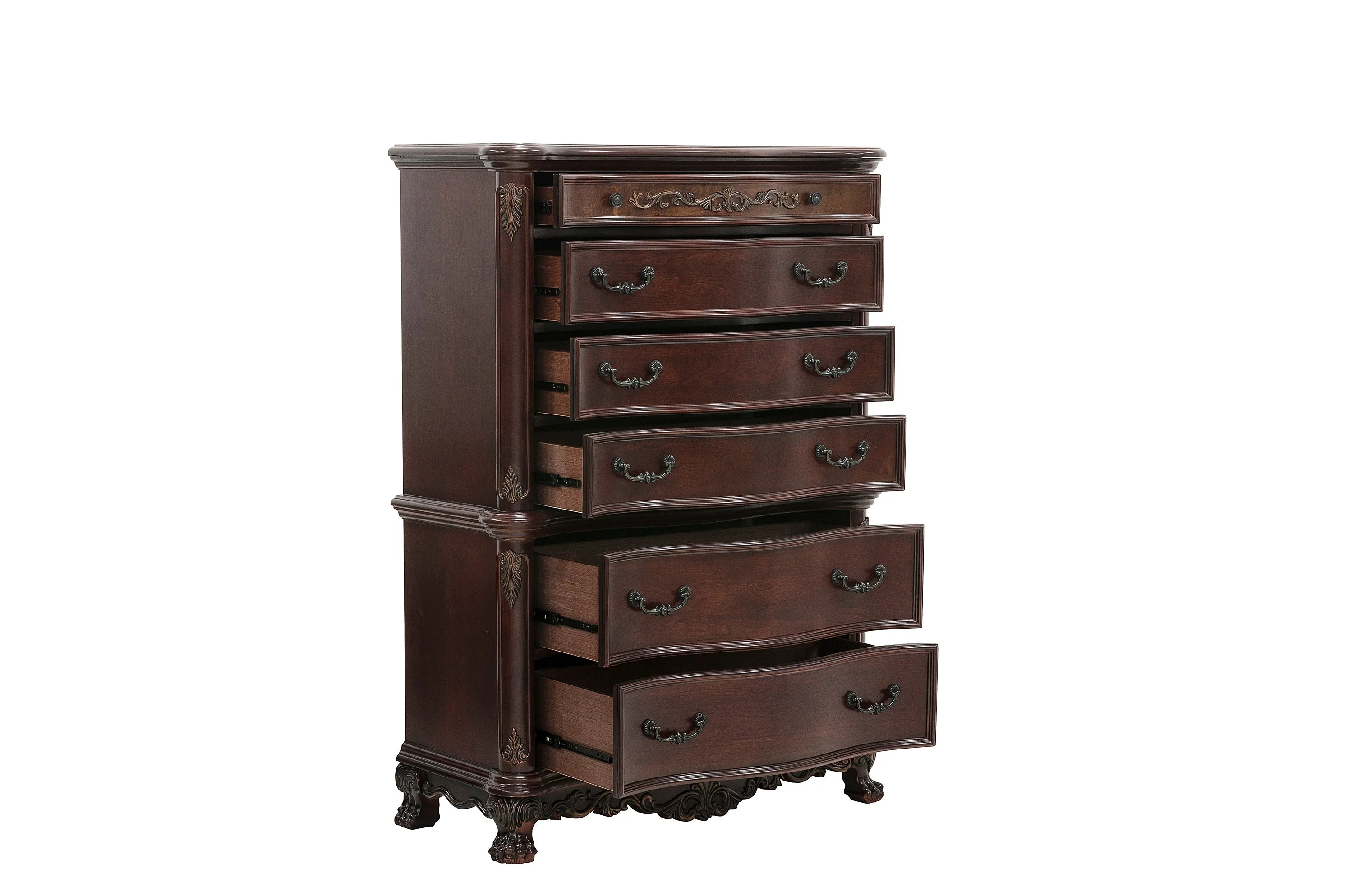 Deryn Park Cherry California King Sleigh Bed - Image 15