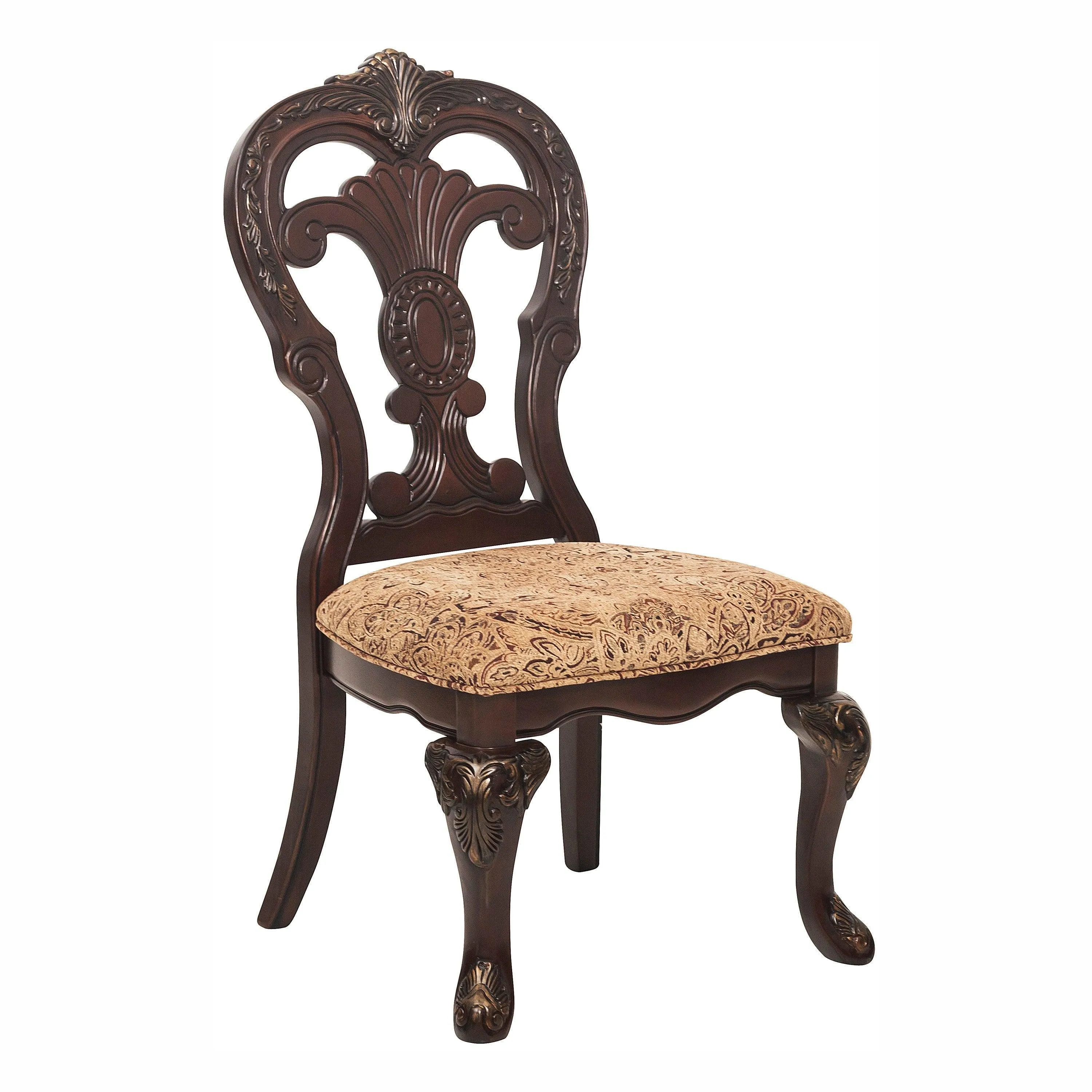 Deryn Park Cherry Extendable Round/Oval Dining Set - Image 9