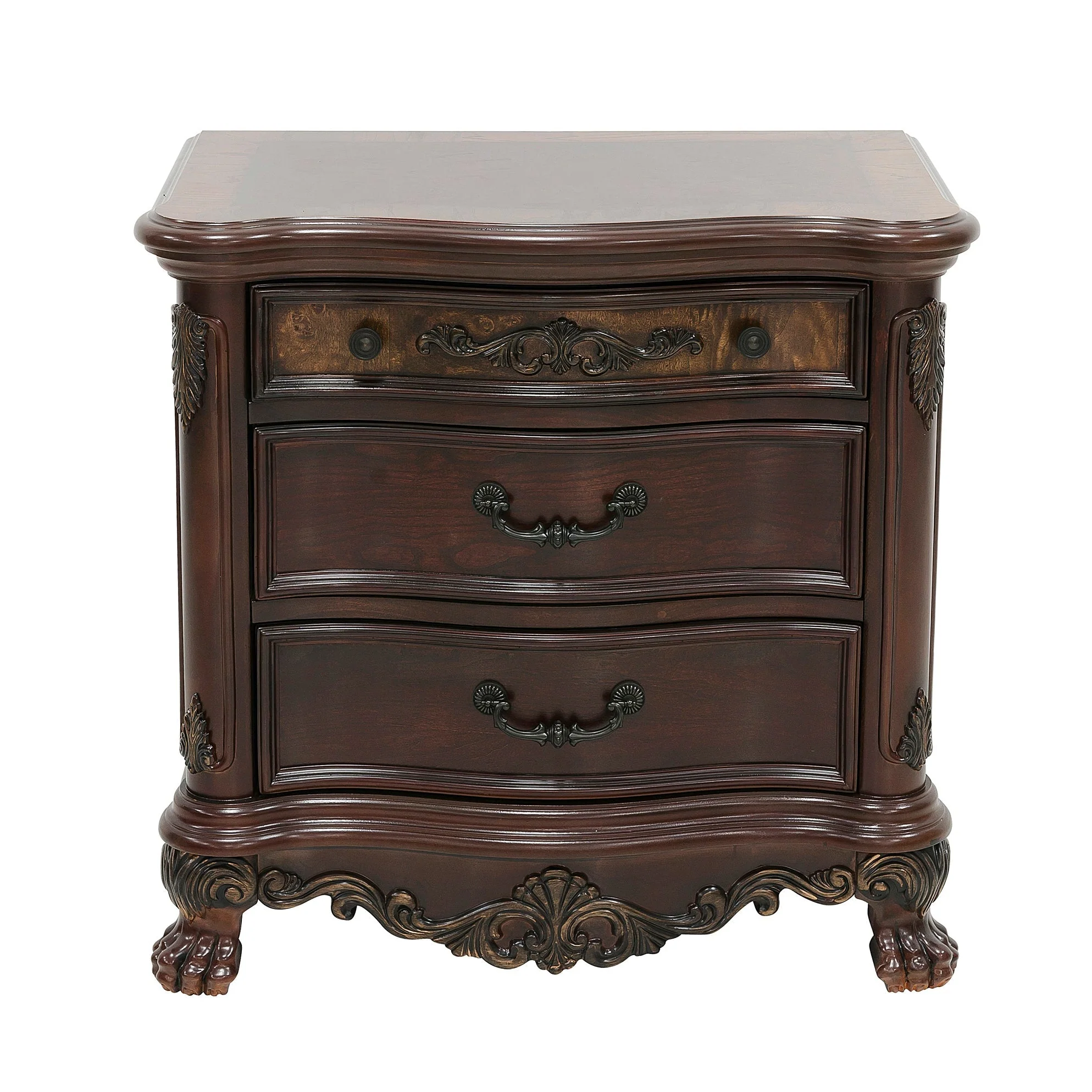 Deryn Park Cherry Poster Bedroom Set - Image 5