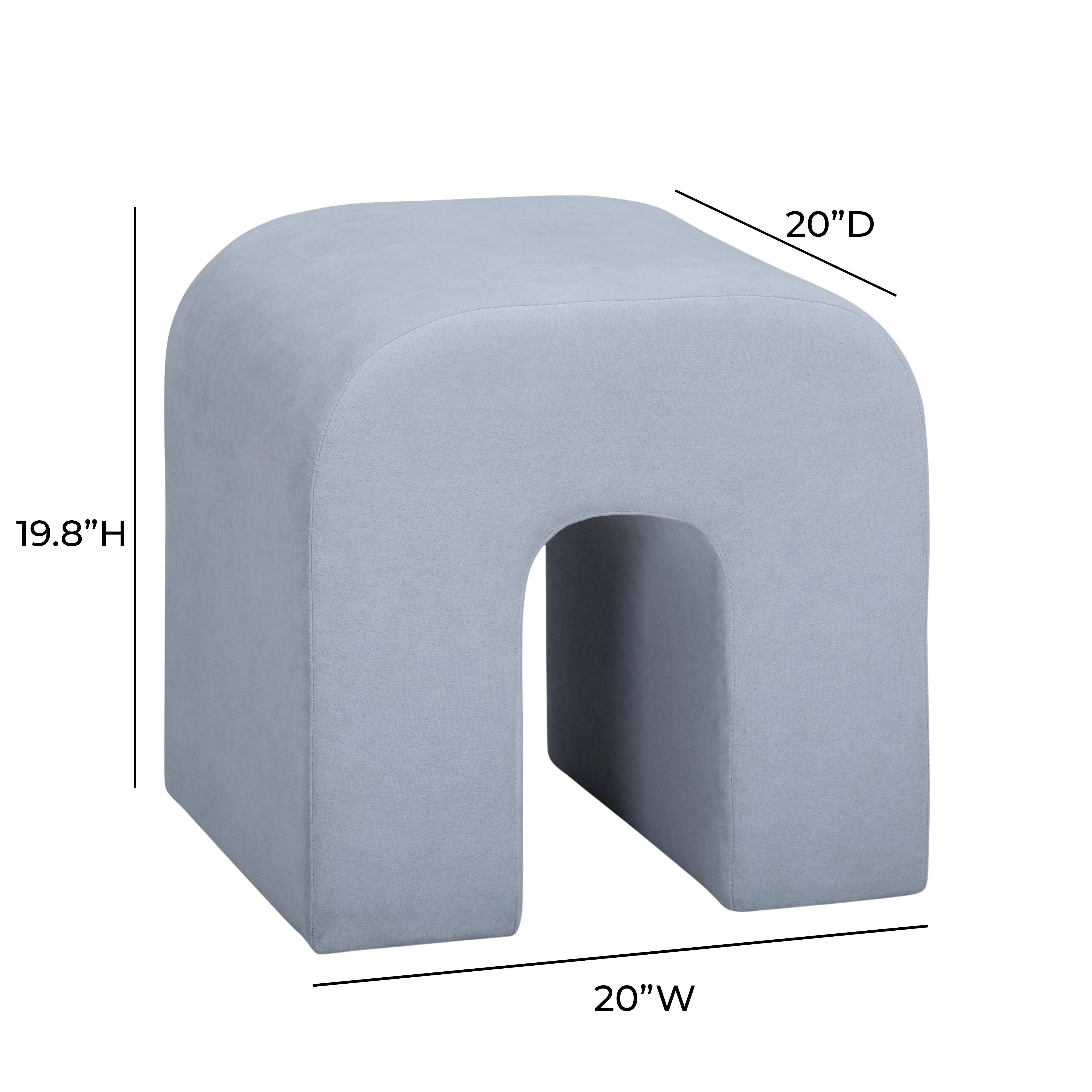 Desi Performance Velvet Ottoman - Image 12
