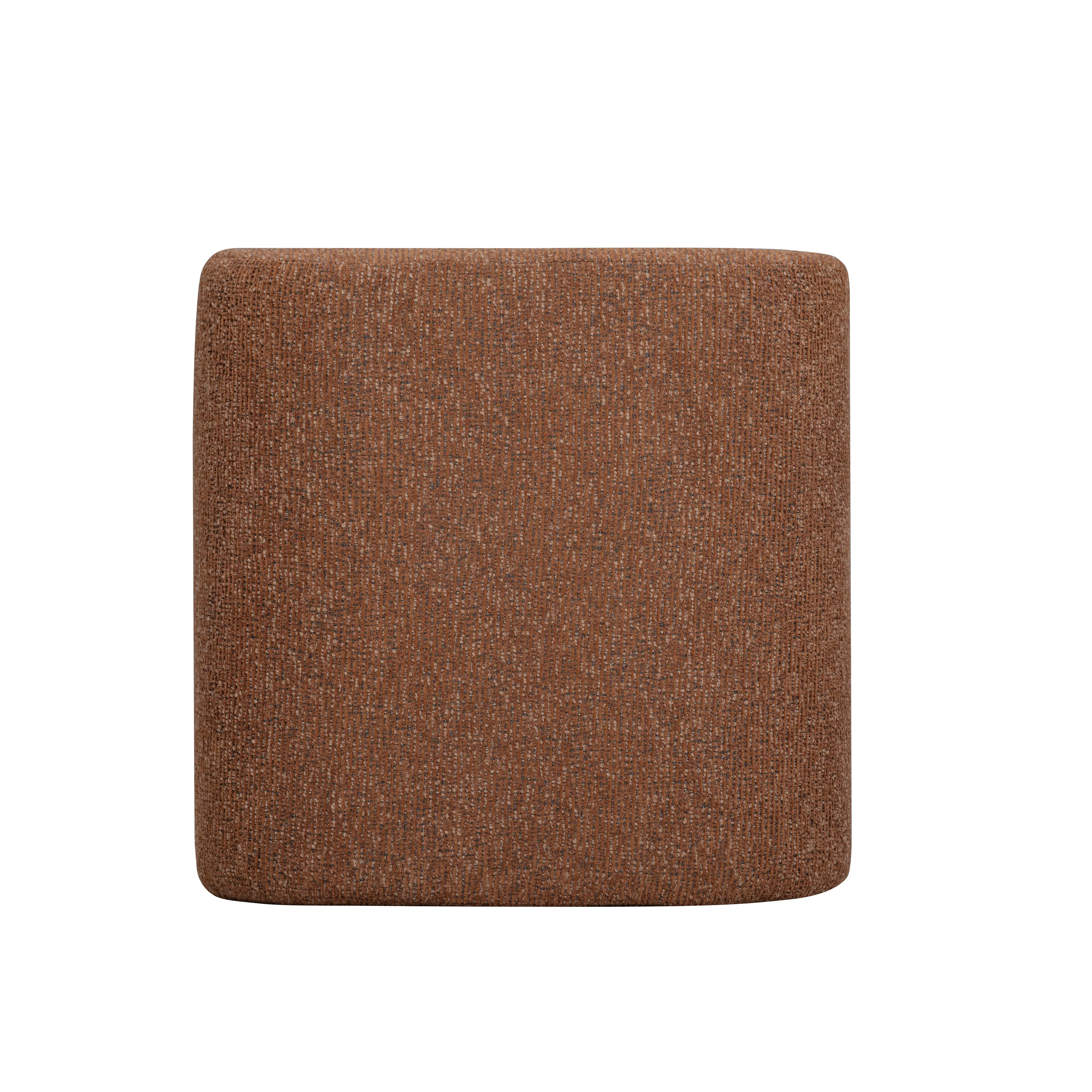 Desi Woven Performance Fabric Ottoman - Image 4