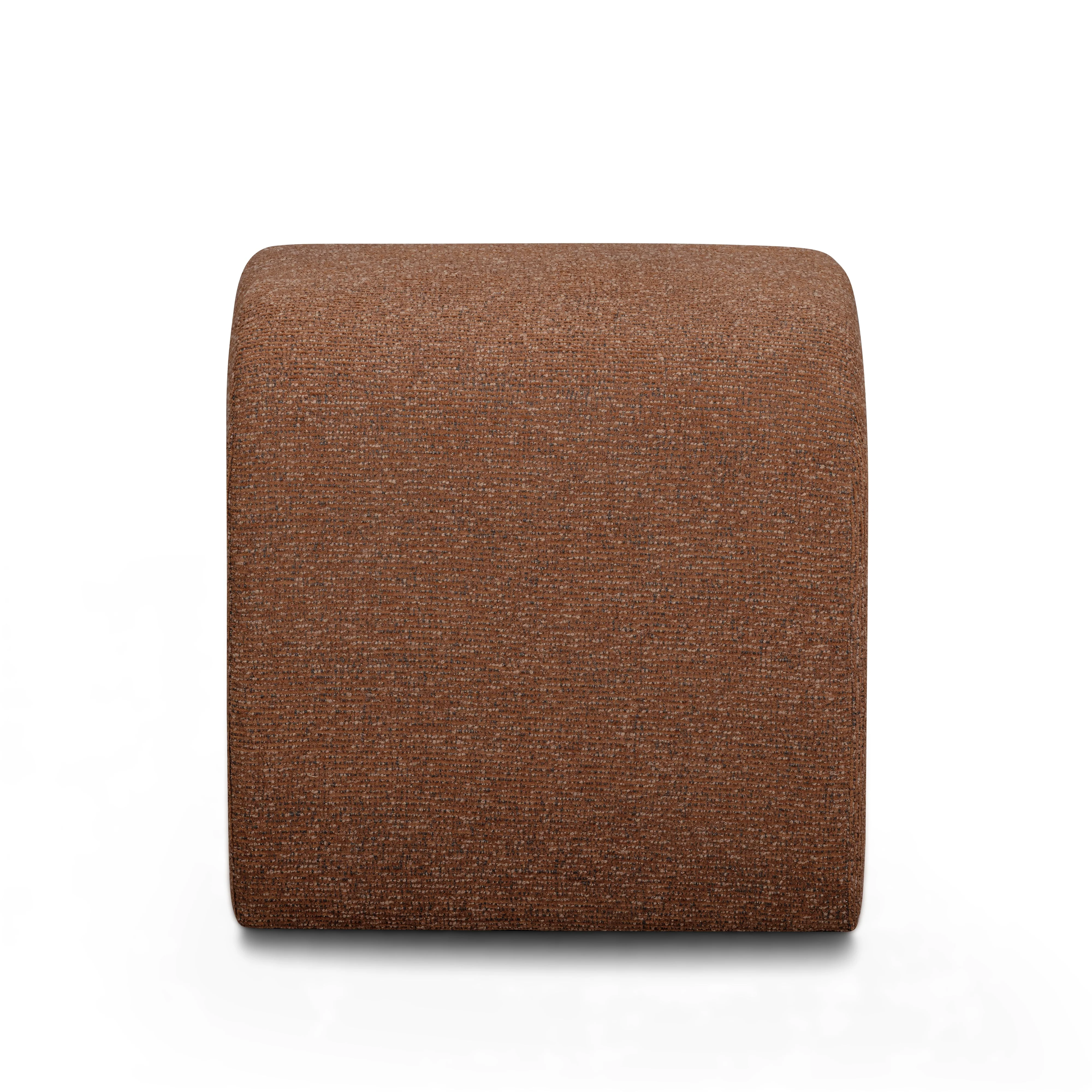 Desi Woven Performance Fabric Ottoman - Image 5
