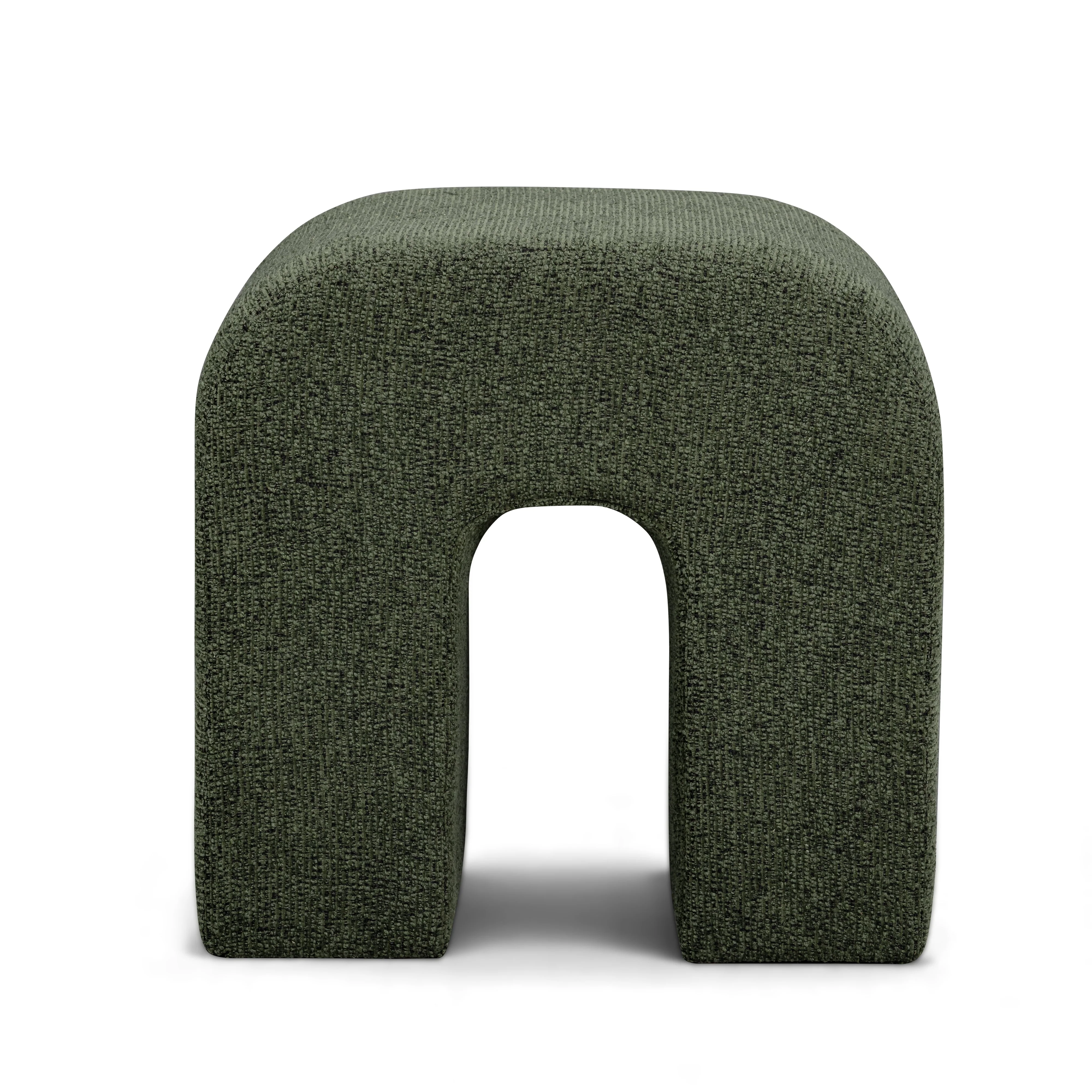 Desi Woven Performance Fabric Ottoman - Image 7