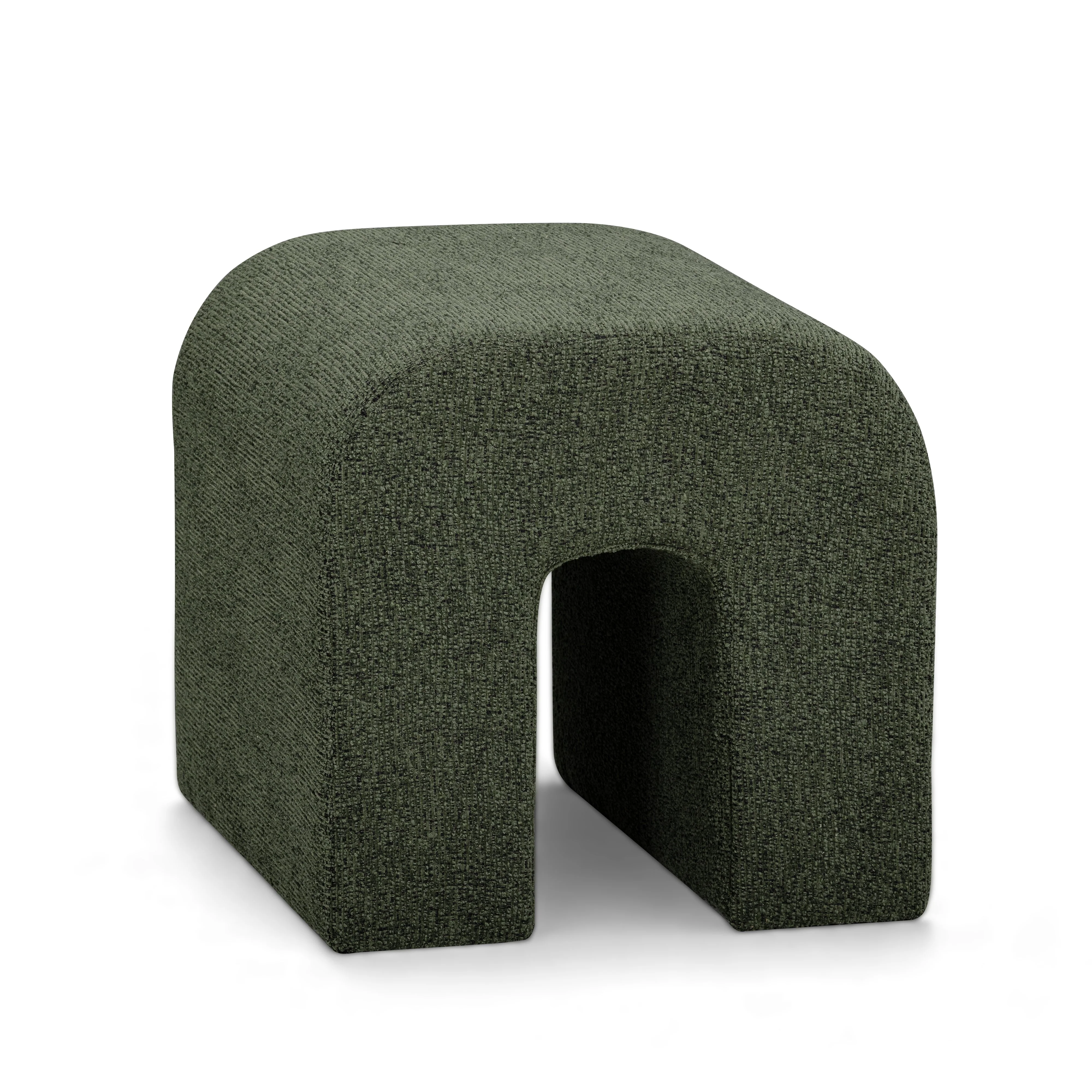 Desi Woven Performance Fabric Ottoman - Image 8