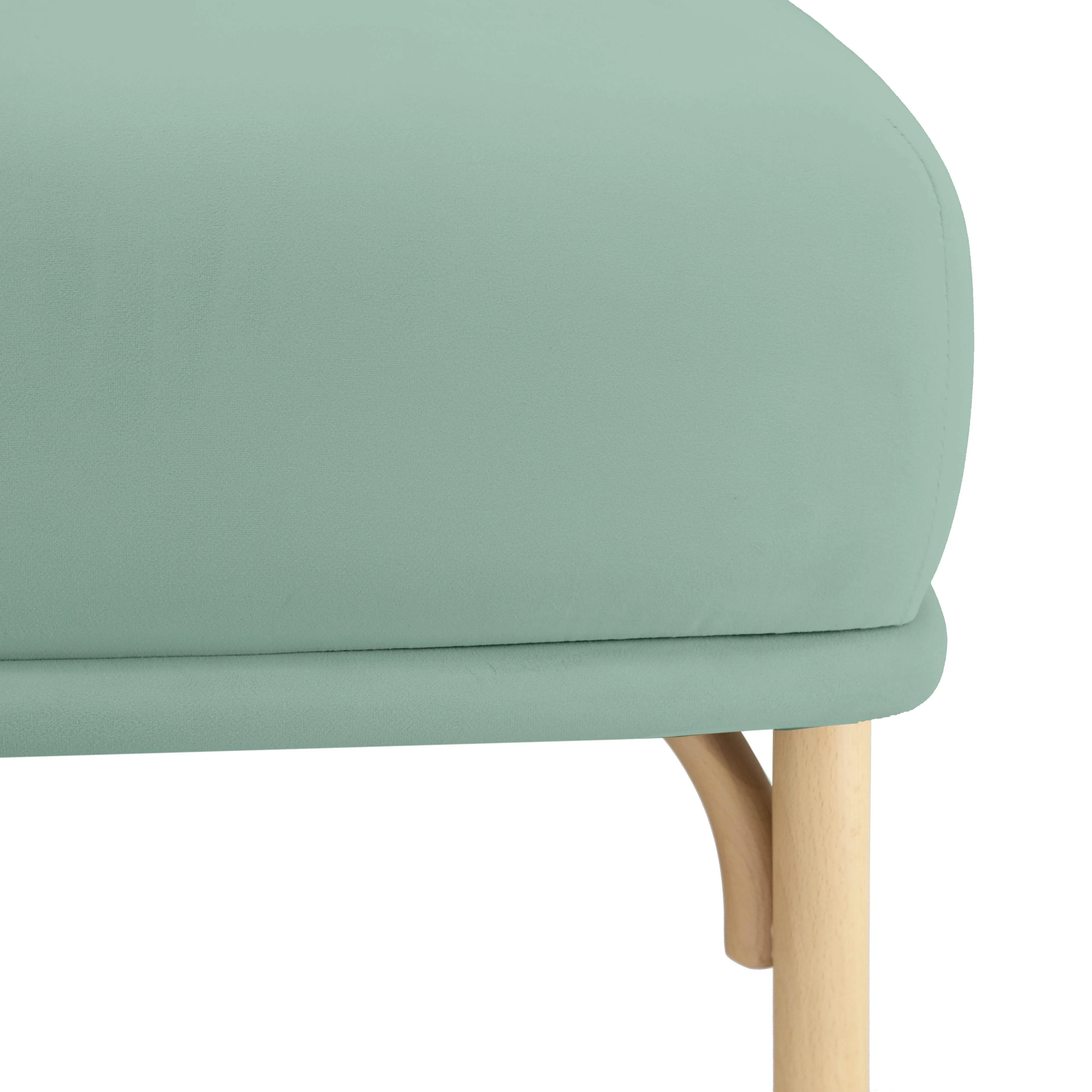 Desiree Velvet Ottoman - Image 9