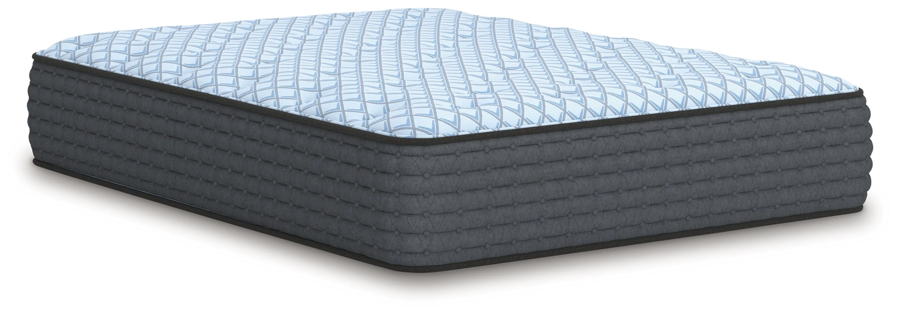 Destin Cove Plush Blue Hybrid California King Mattress - Image 2