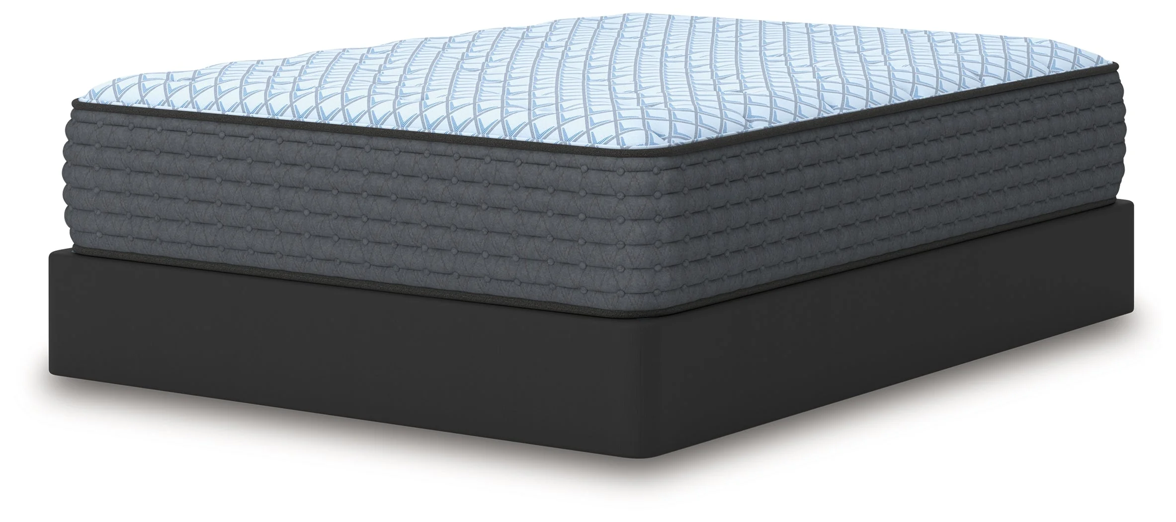 Destin Cove Plush Blue Hybrid California King Mattress - Image 6