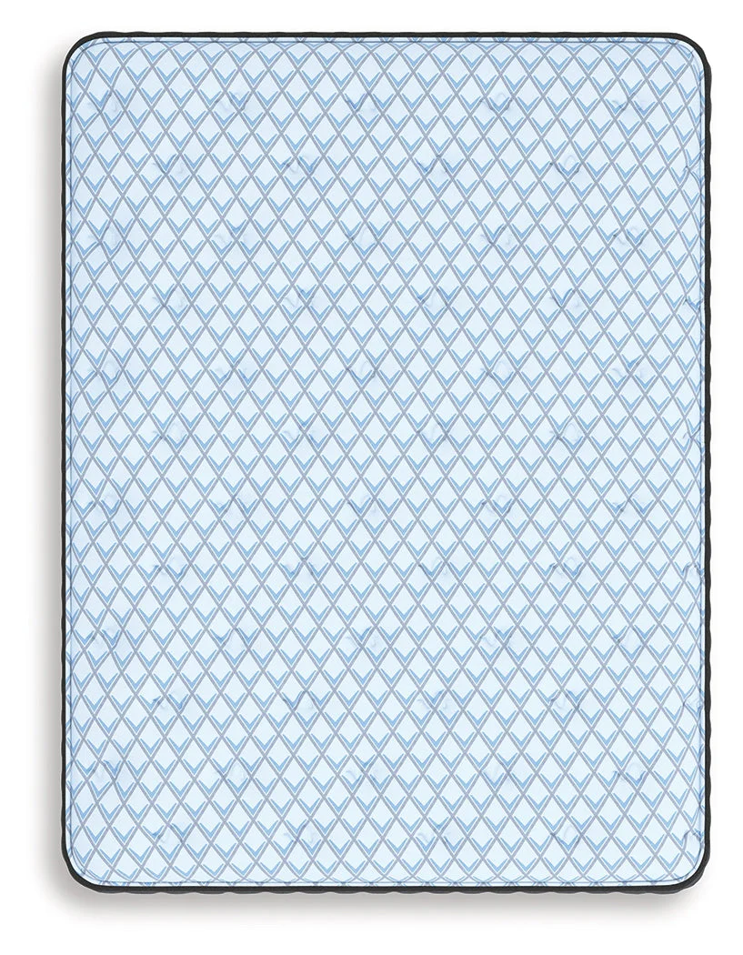 Destin Cove Plush Blue Hybrid Full Mattress - Image 8