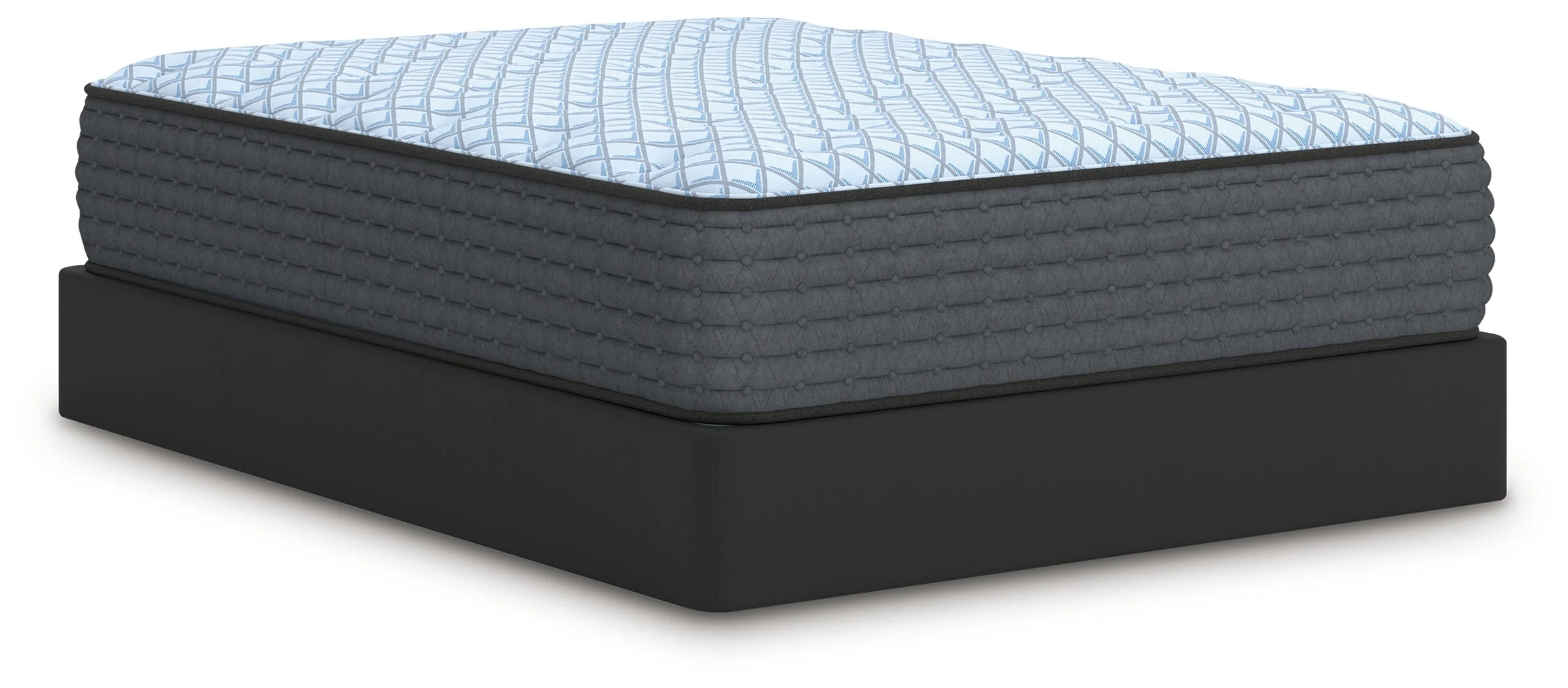 Destin Cove Plush Blue Twin XL Mattress - Image 7