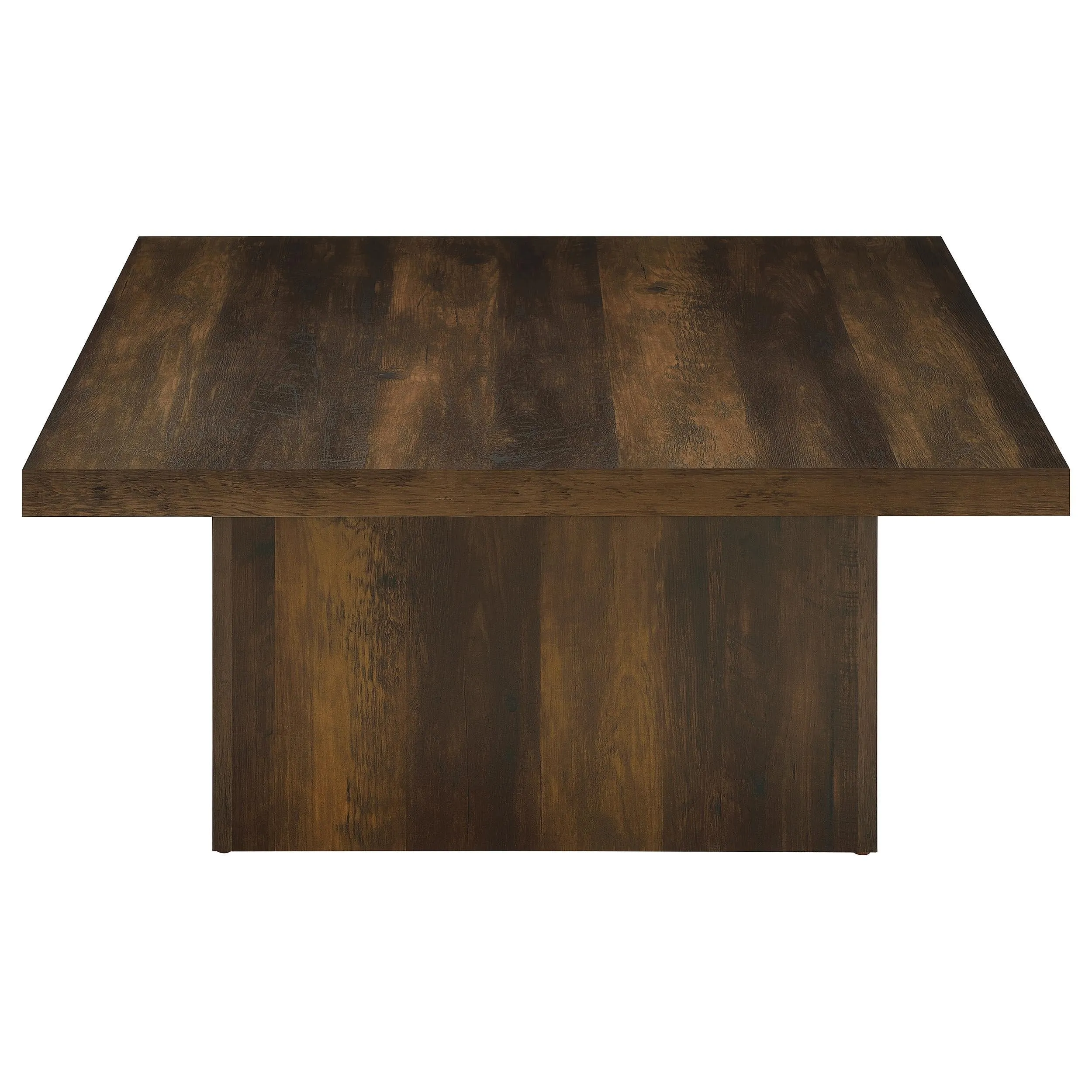 Devar Dark Pine 2-Piece Square Coffee and End Table Set - Image 11