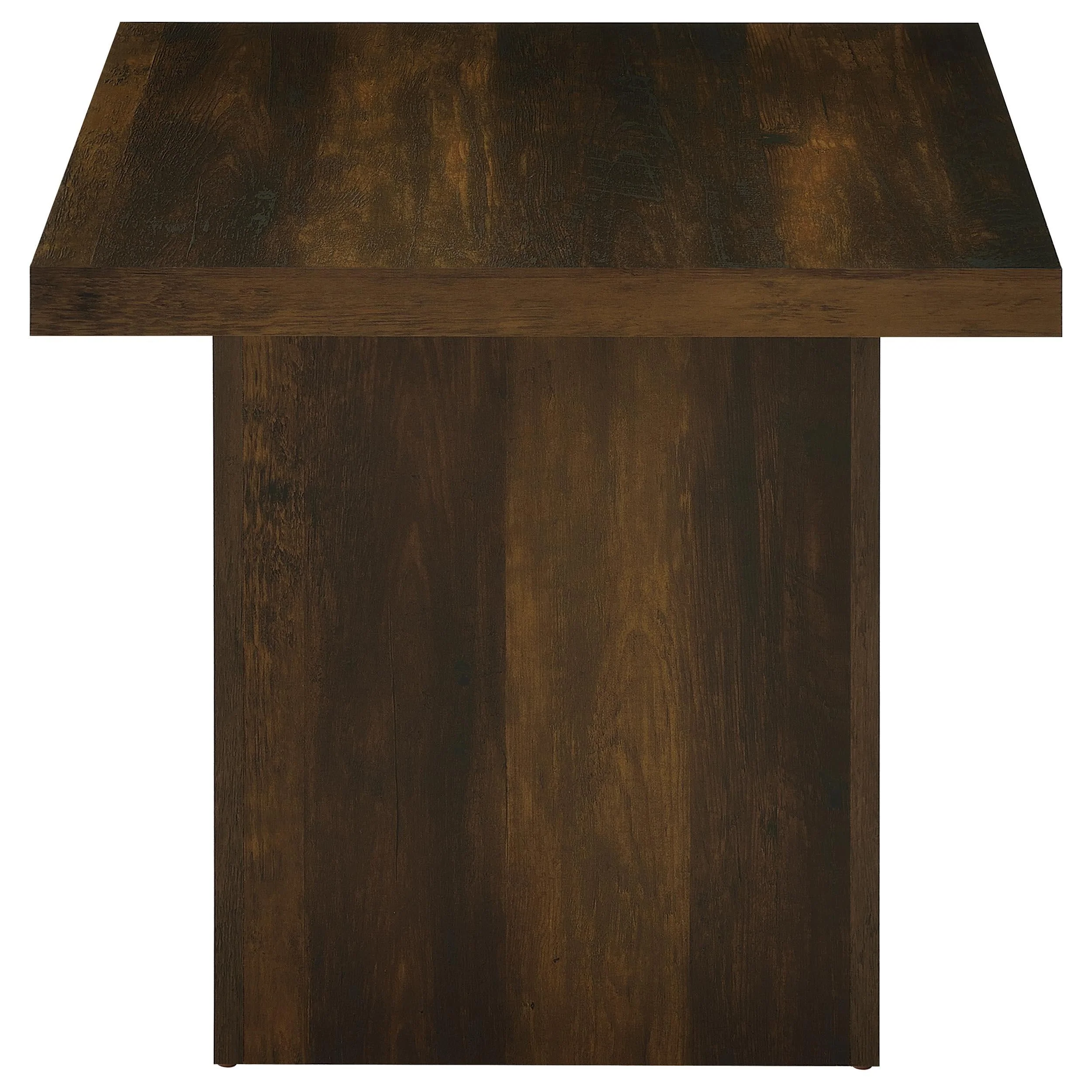 Devar Dark Pine 3-Piece Square Coffee and End Table Set - Image 6
