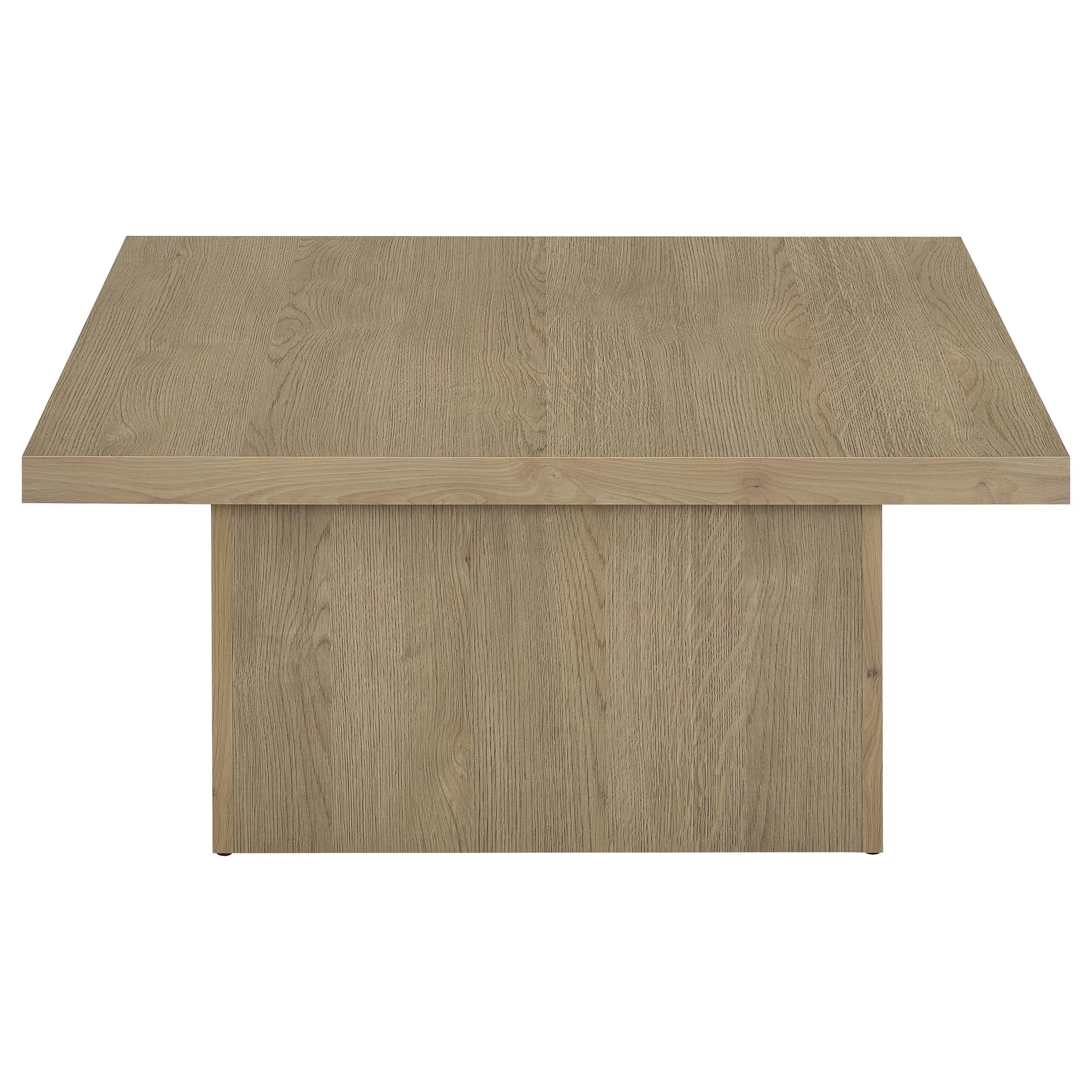 Devar Latte 3-Piece Square Cocktail Coffee End Table Set - Image 11