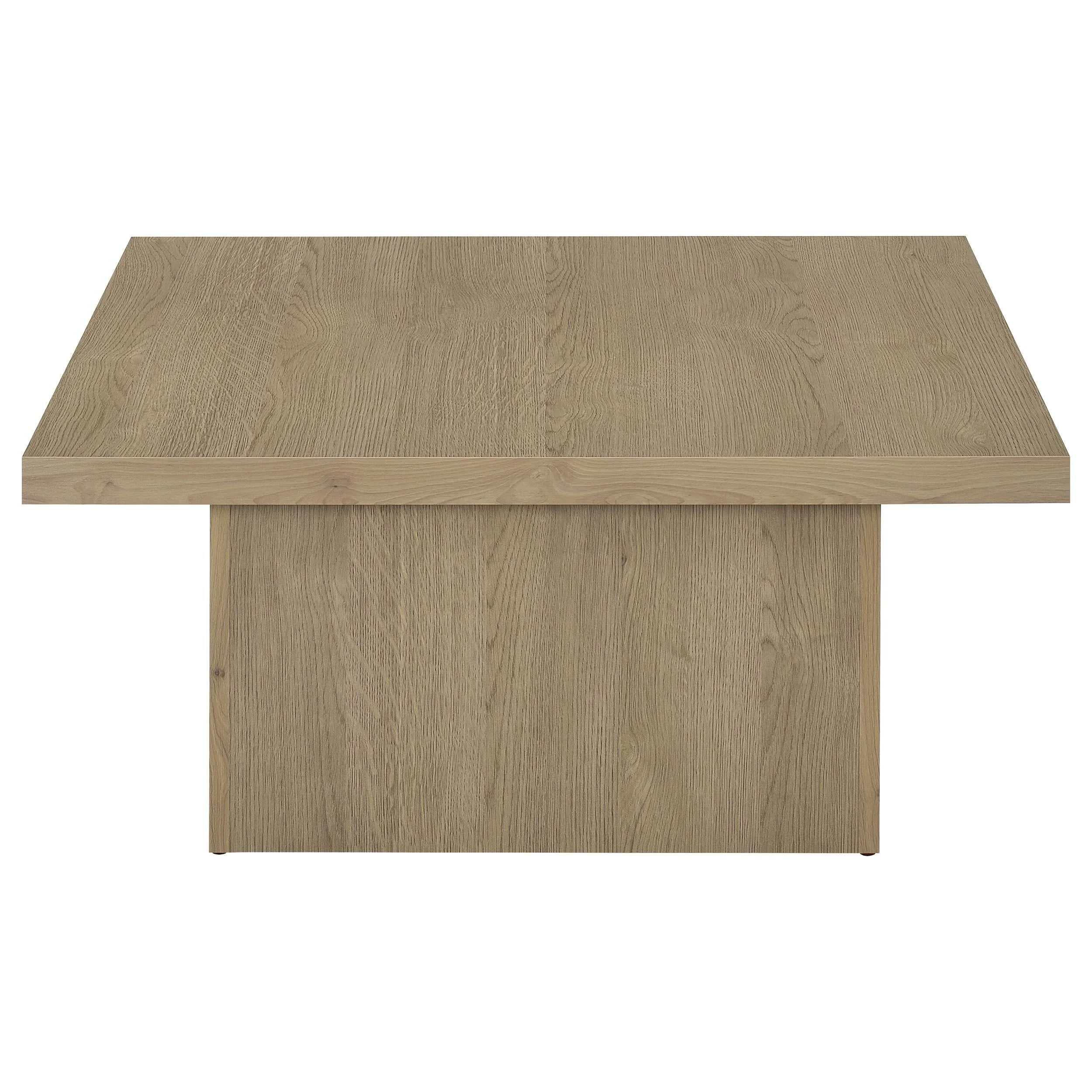 Devar Latte 3-Piece Square Cocktail Coffee End Table Set - Image 12