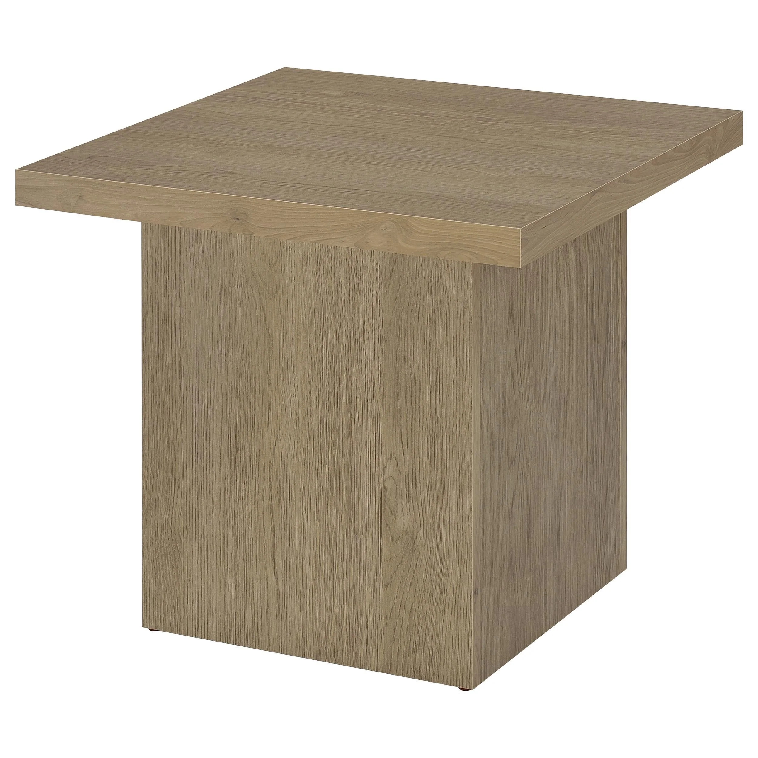Devar Latte 3-Piece Square Cocktail Coffee End Table Set - Image 5