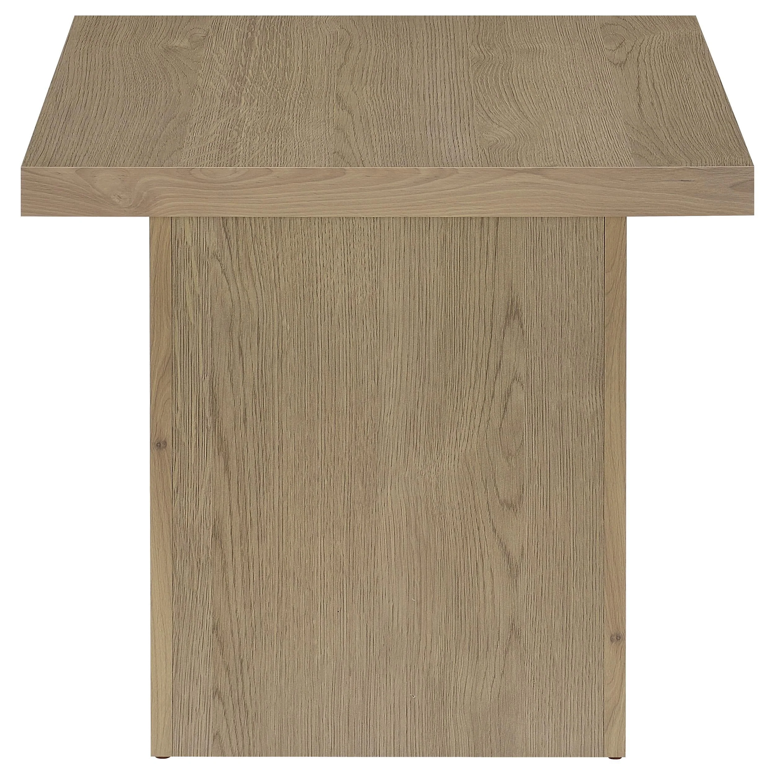 Devar Latte 3-Piece Square Cocktail Coffee End Table Set - Image 6