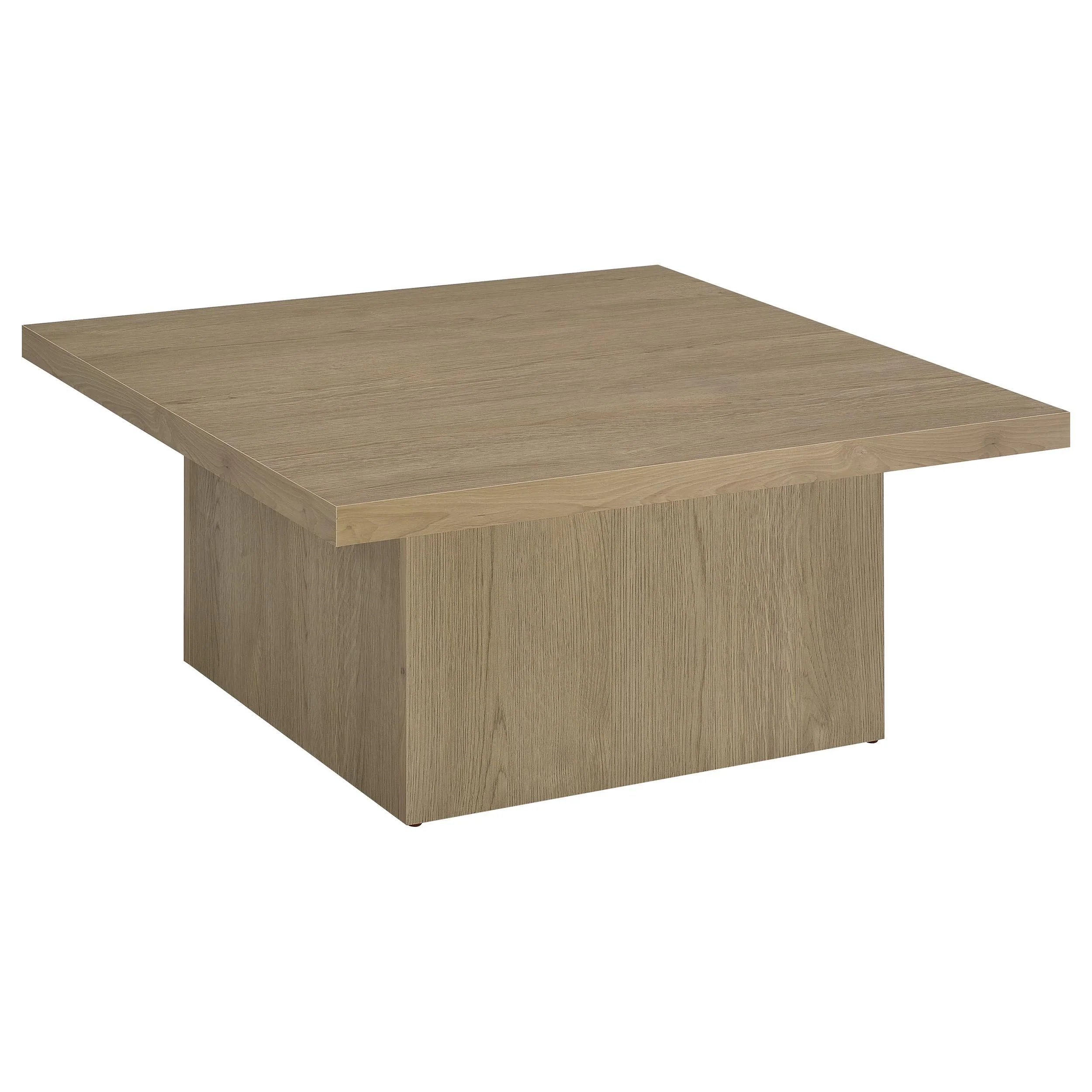 Devar Latte 3-Piece Square Cocktail Coffee End Table Set - Image 8