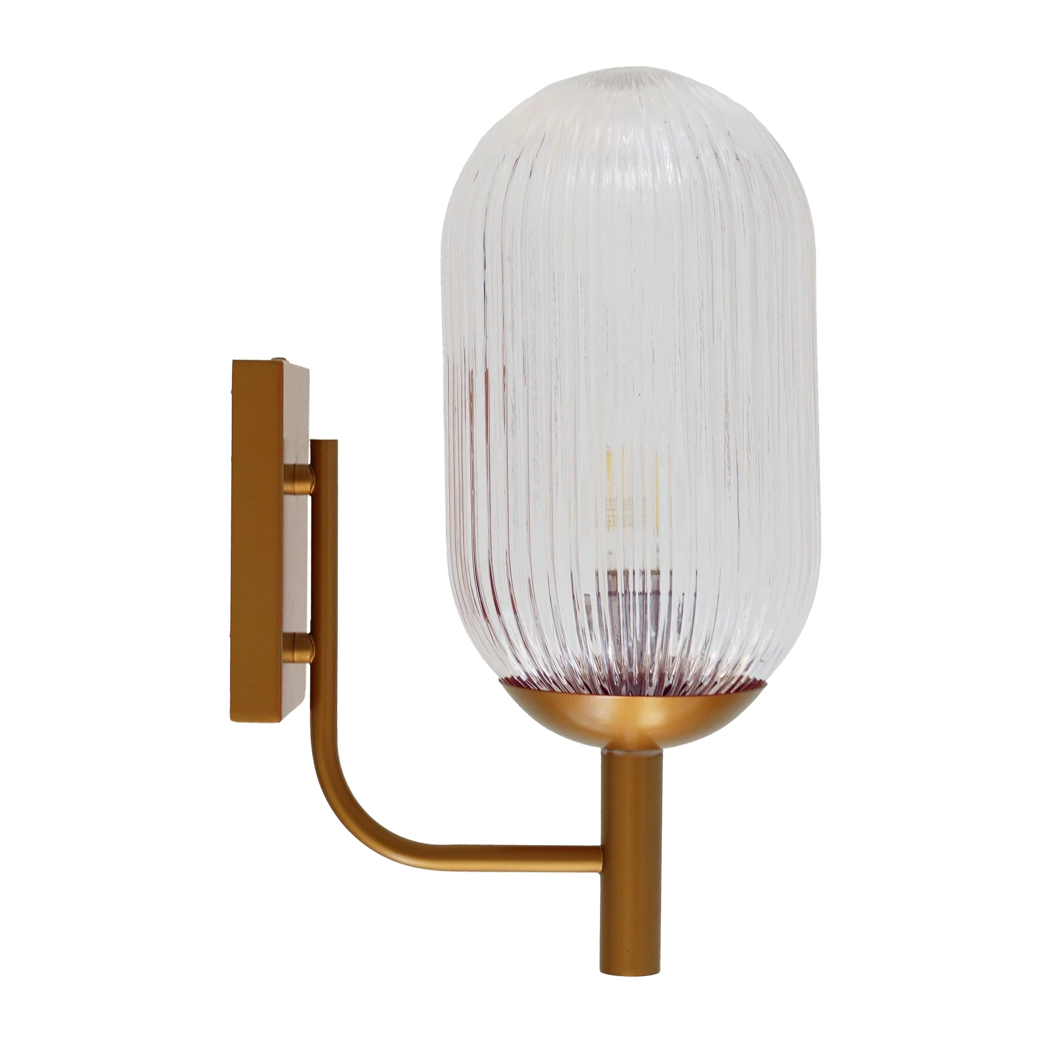 Dewdrop Wall Lamp - Bronze and Clear - Image 3
