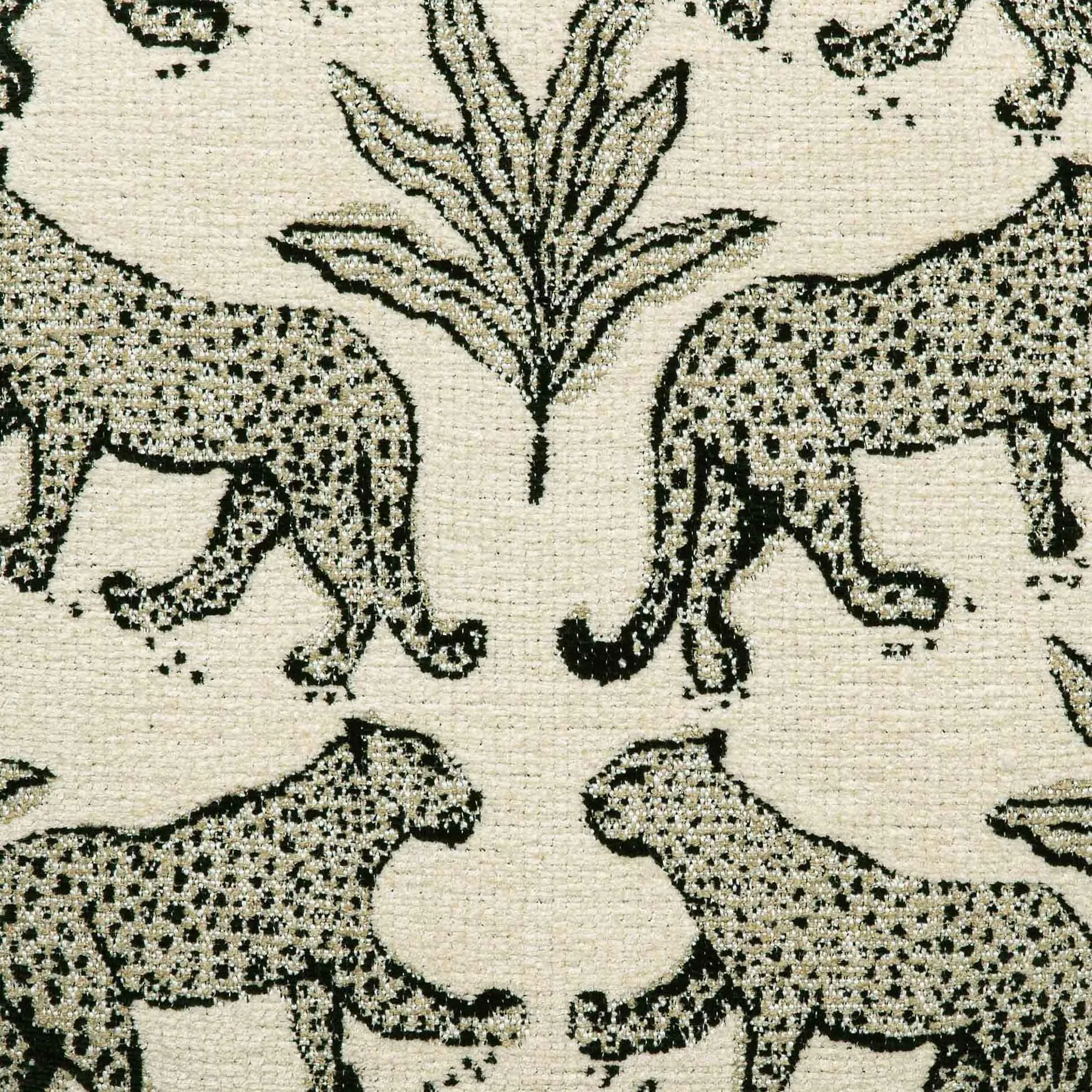 Dex Leopard Jacquard Ottoman - Image 7