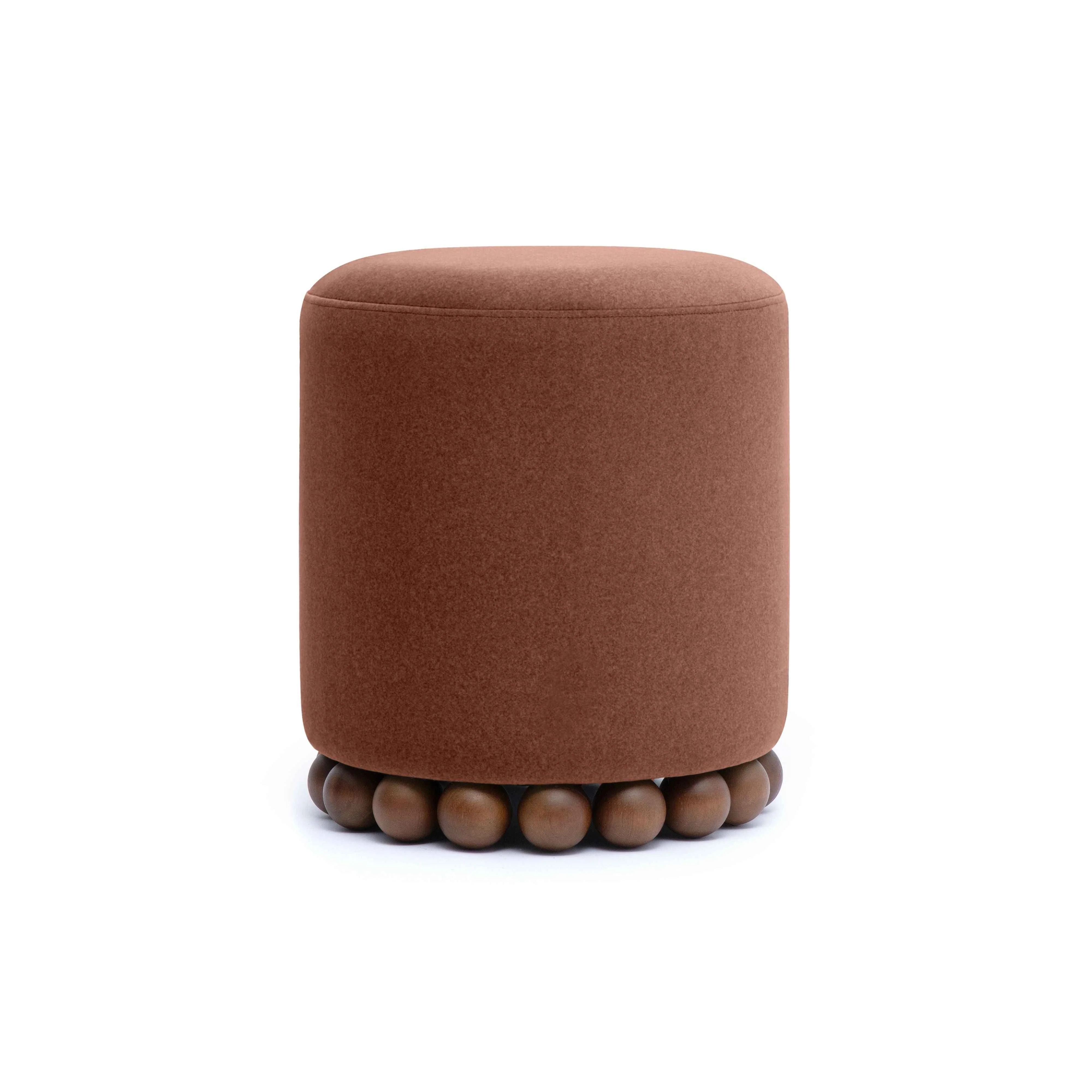 Dex Performance Vegan Mohair Ottoman - Image 12