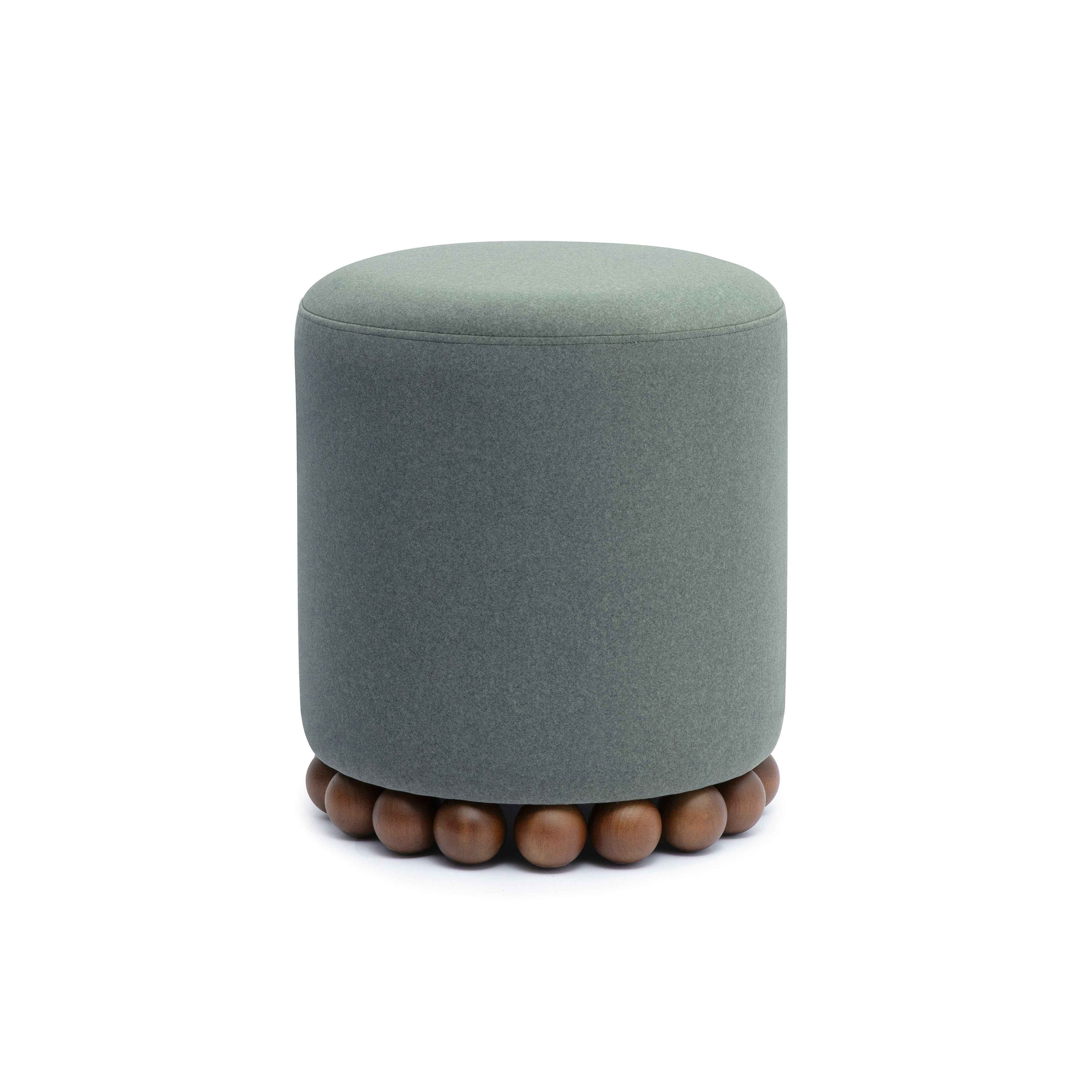 Dex Performance Vegan Mohair Ottoman - Image 18