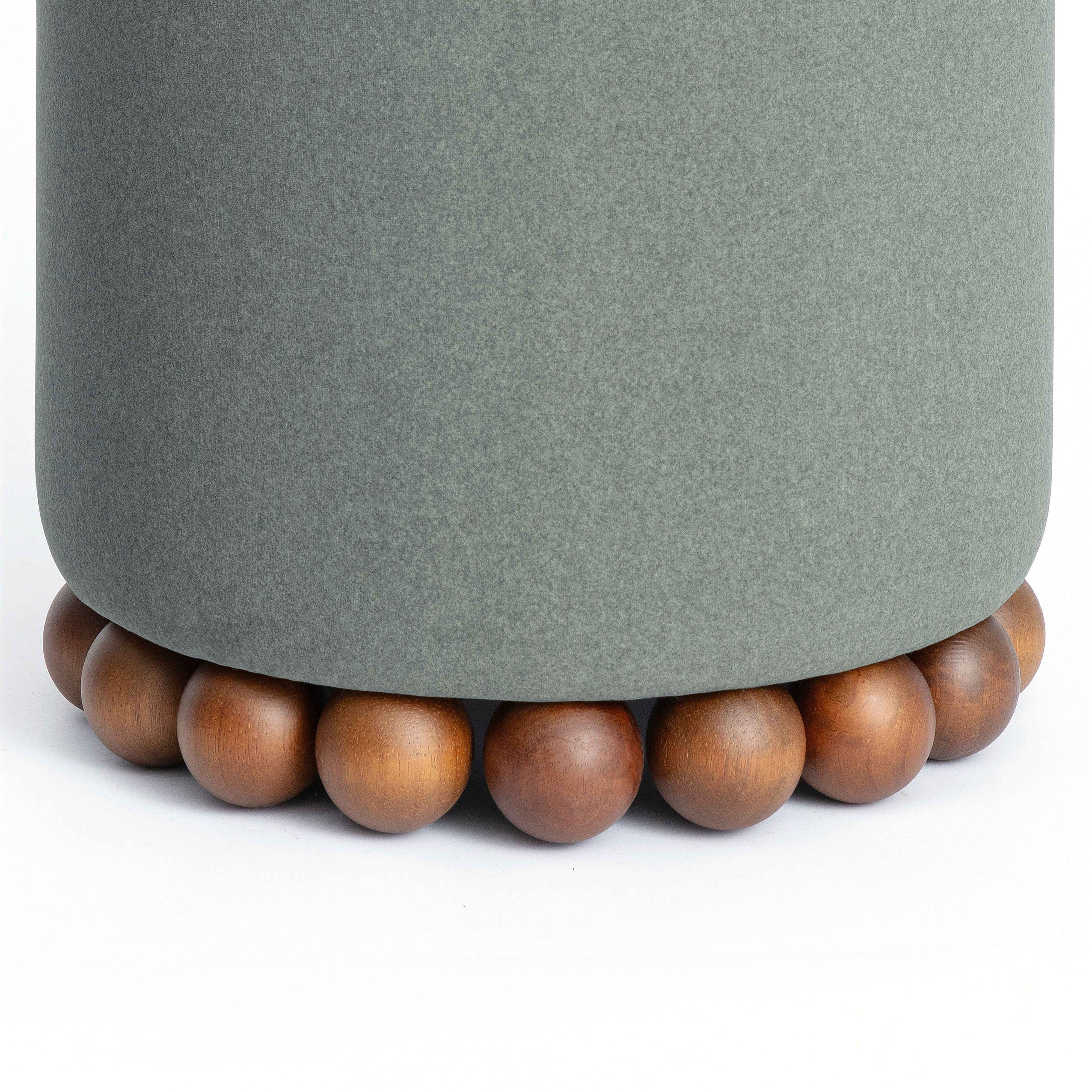 Dex Performance Vegan Mohair Ottoman - Image 19