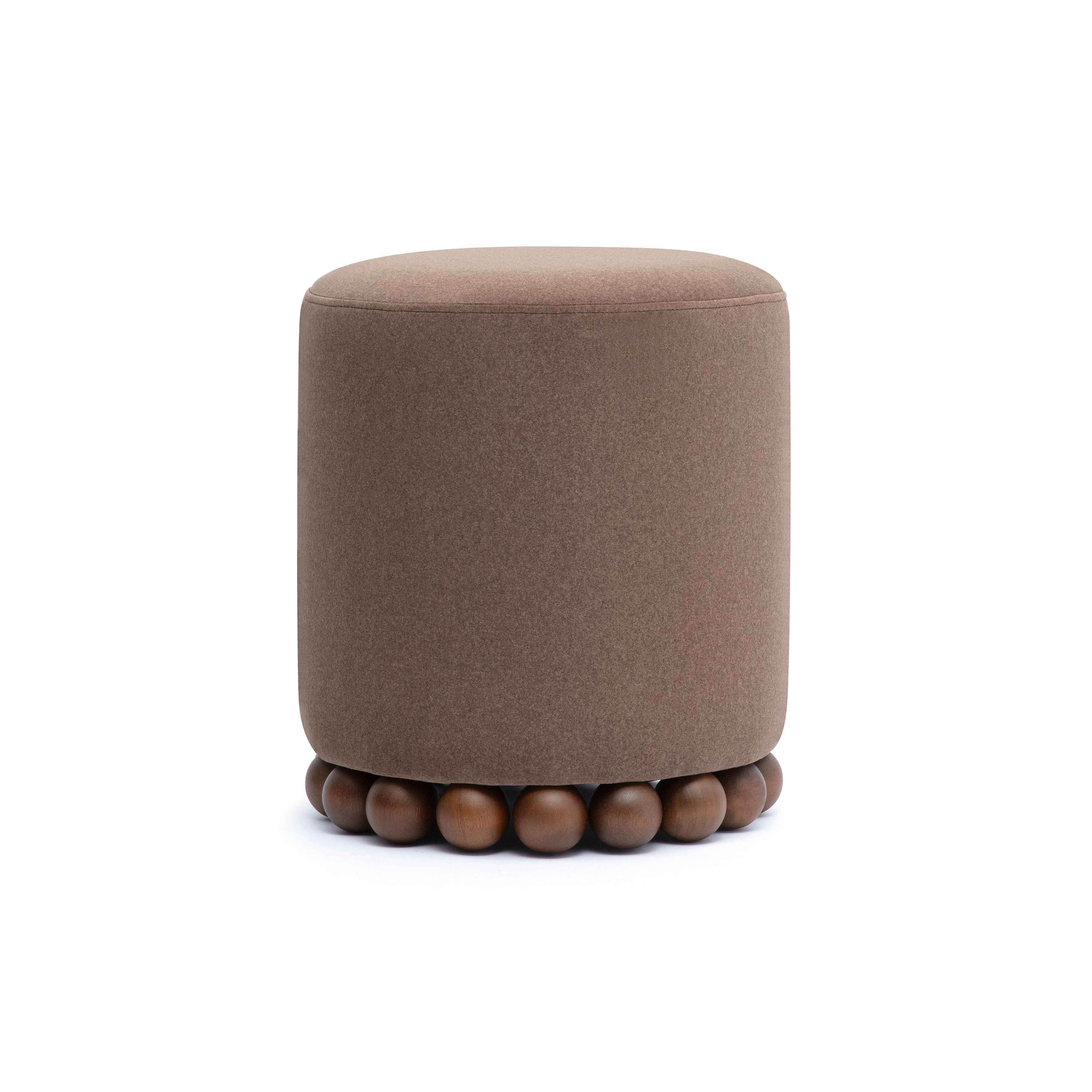 Dex Performance Vegan Mohair Ottoman - Image 7