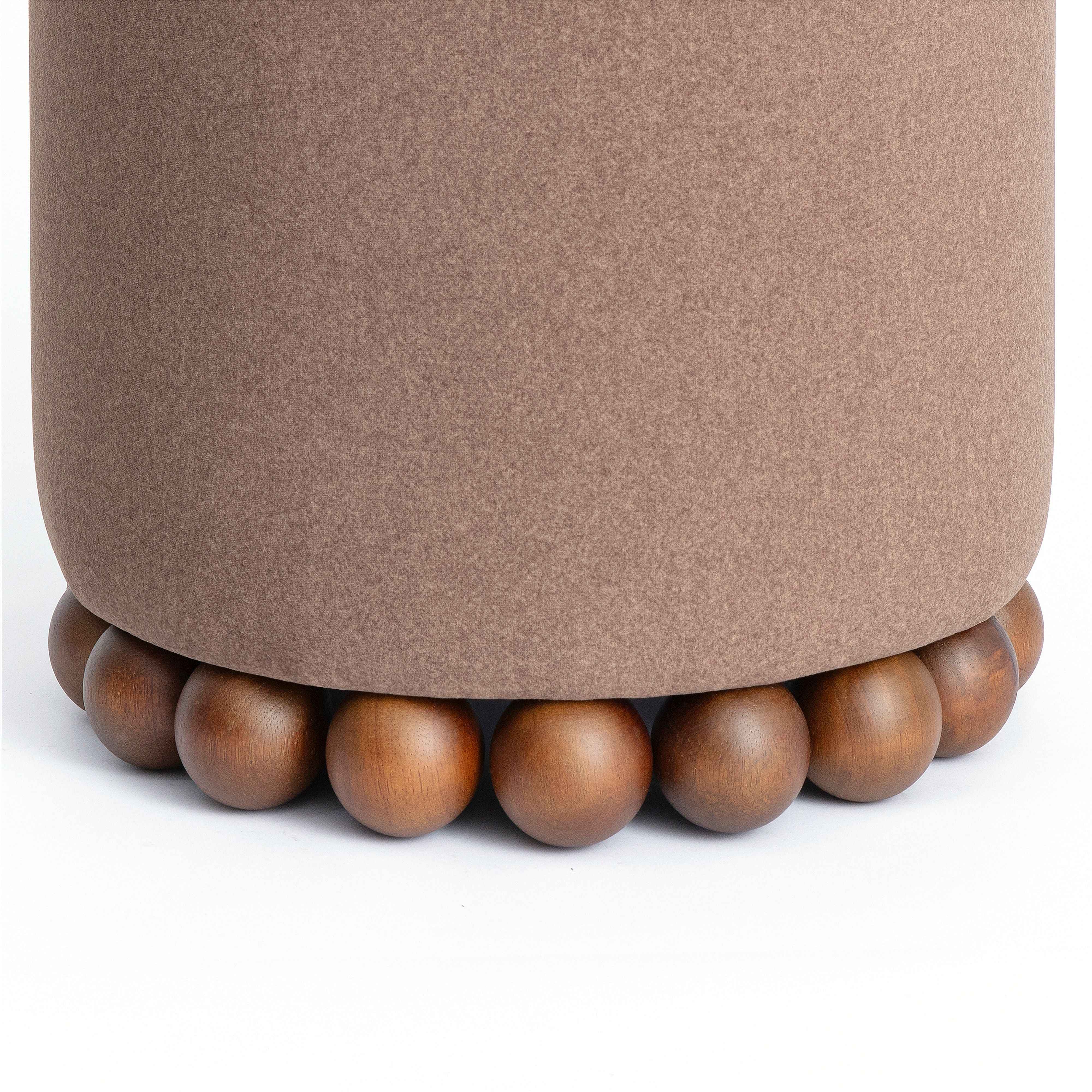 Dex Performance Vegan Mohair Ottoman - Image 9
