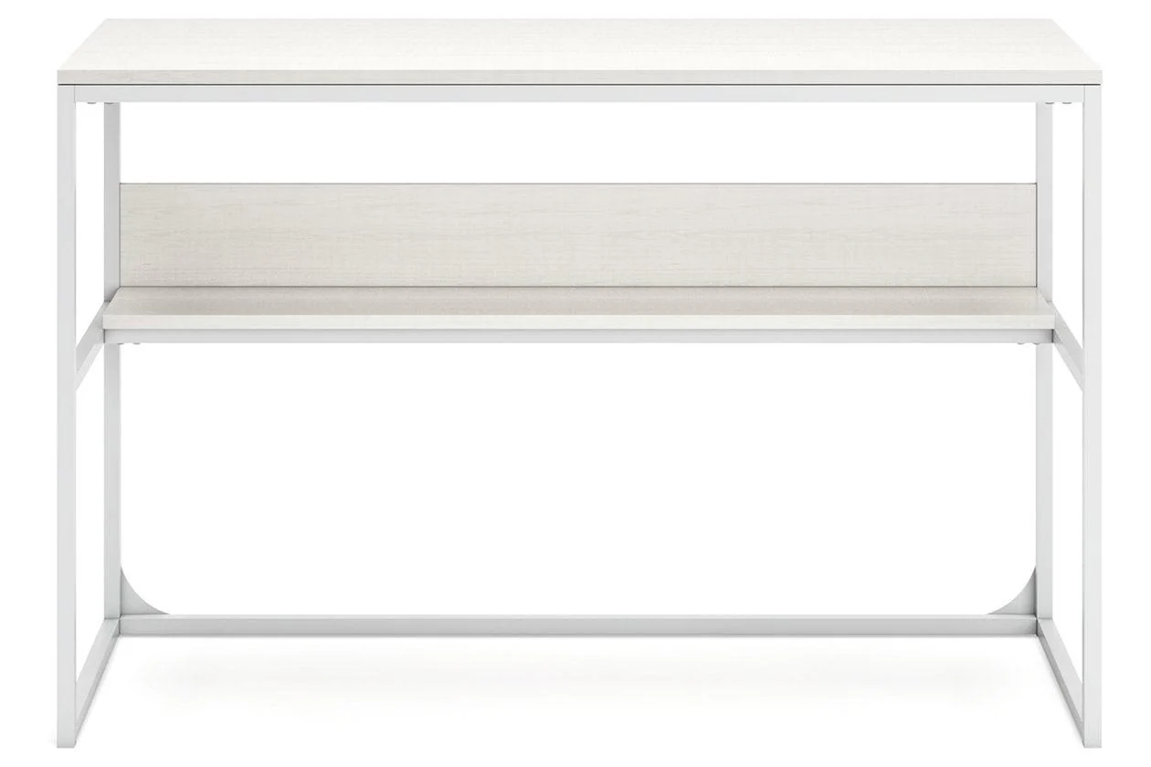 Deznee White Home Office Desk - Image 3