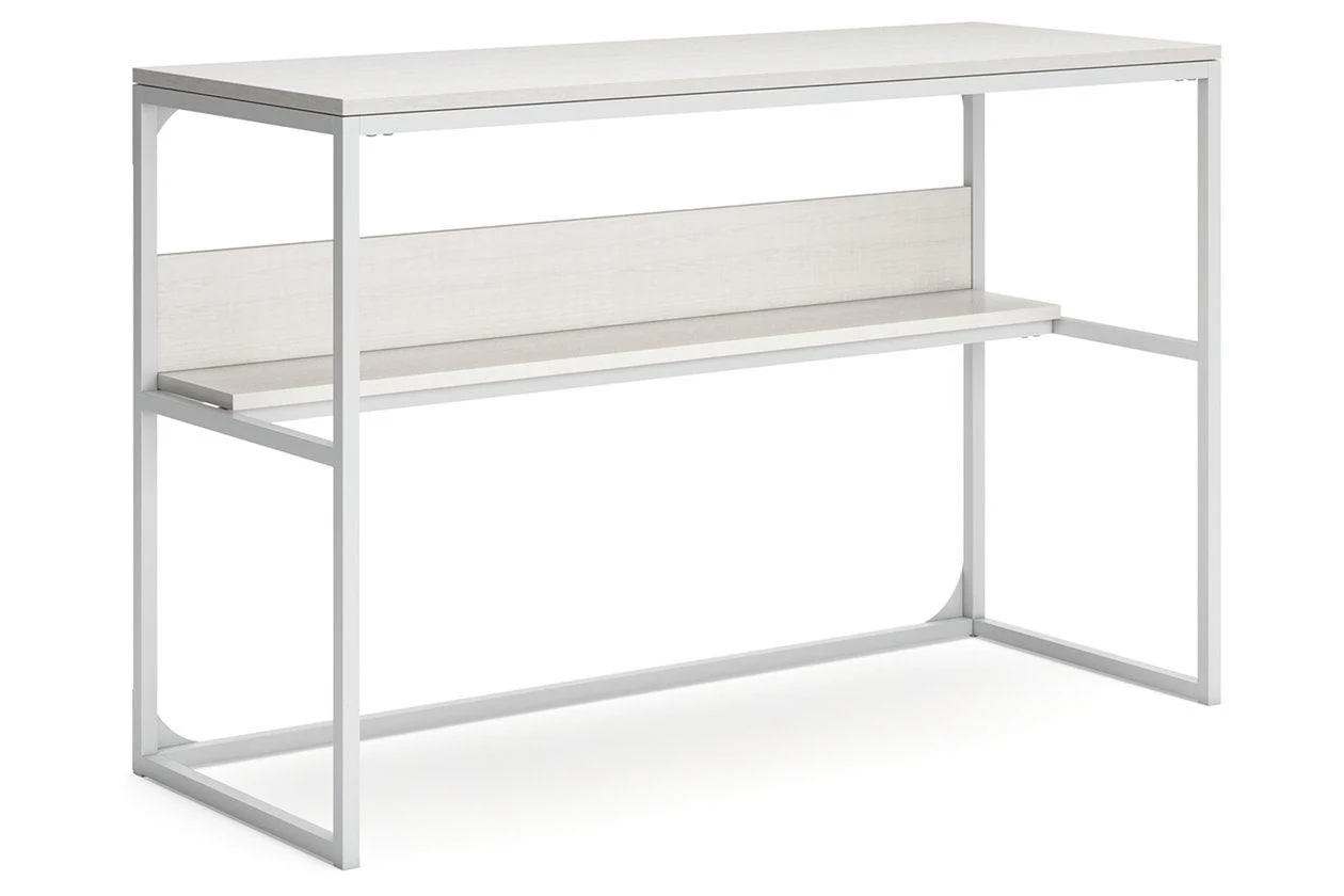 Deznee White Home Office Desk - Image 7