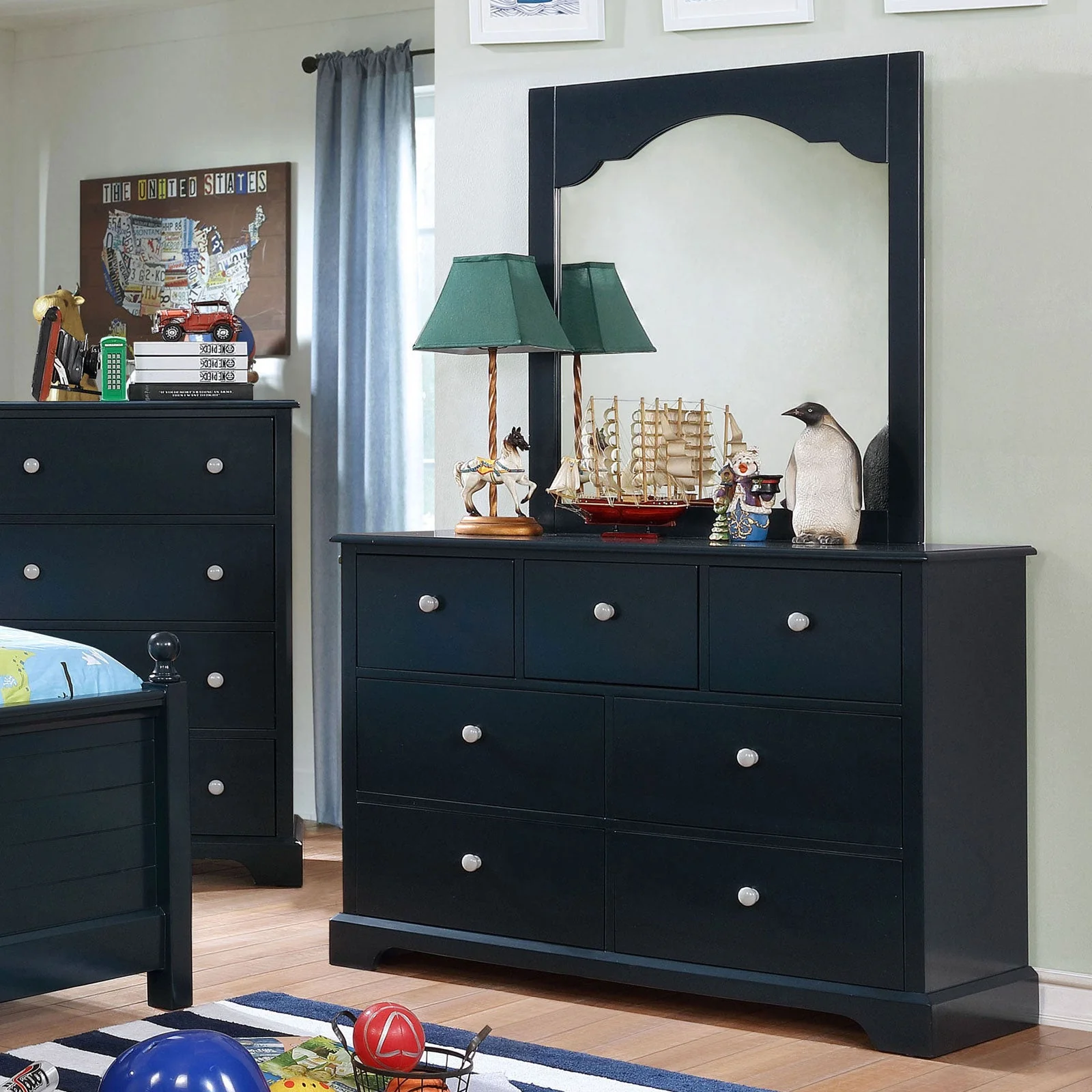 Diane Blue Dresser