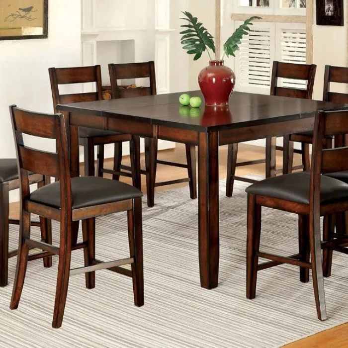Dickinson Dark Cherry 7-Piece Counter Height Table Set - Image 2