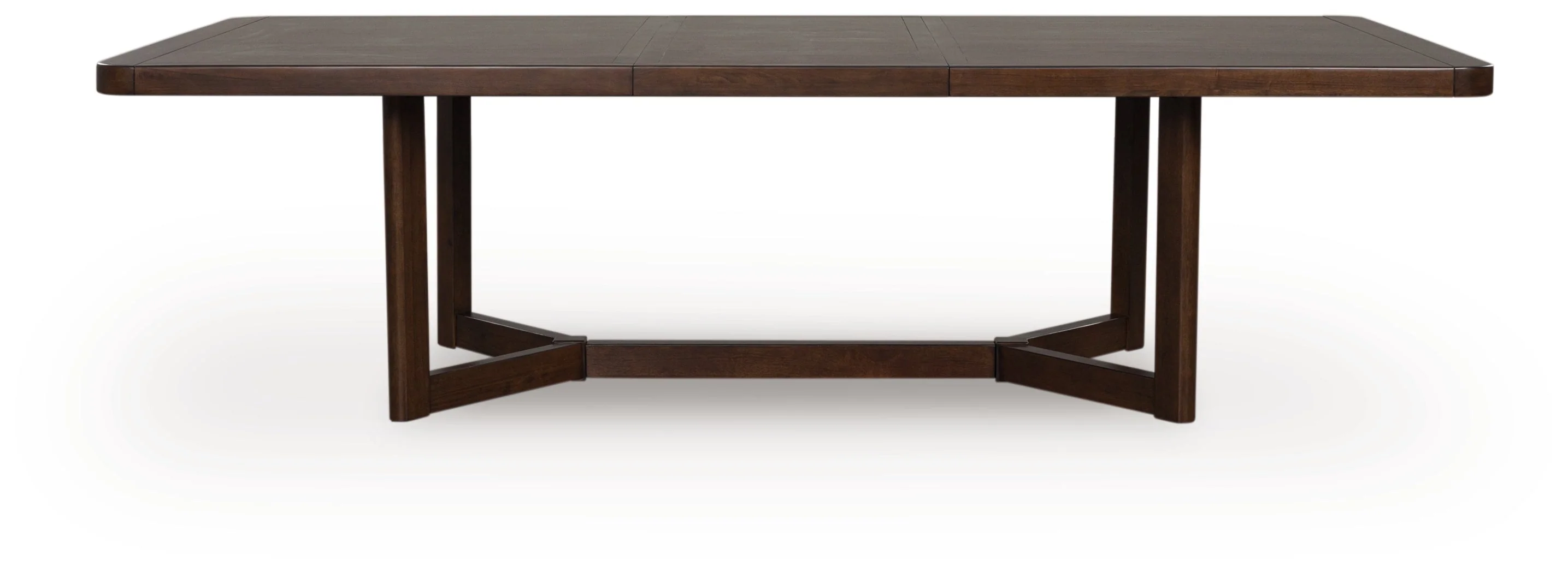 Dilenno Dark Brown 7-Piece Rectangular Dining Set - Image 9