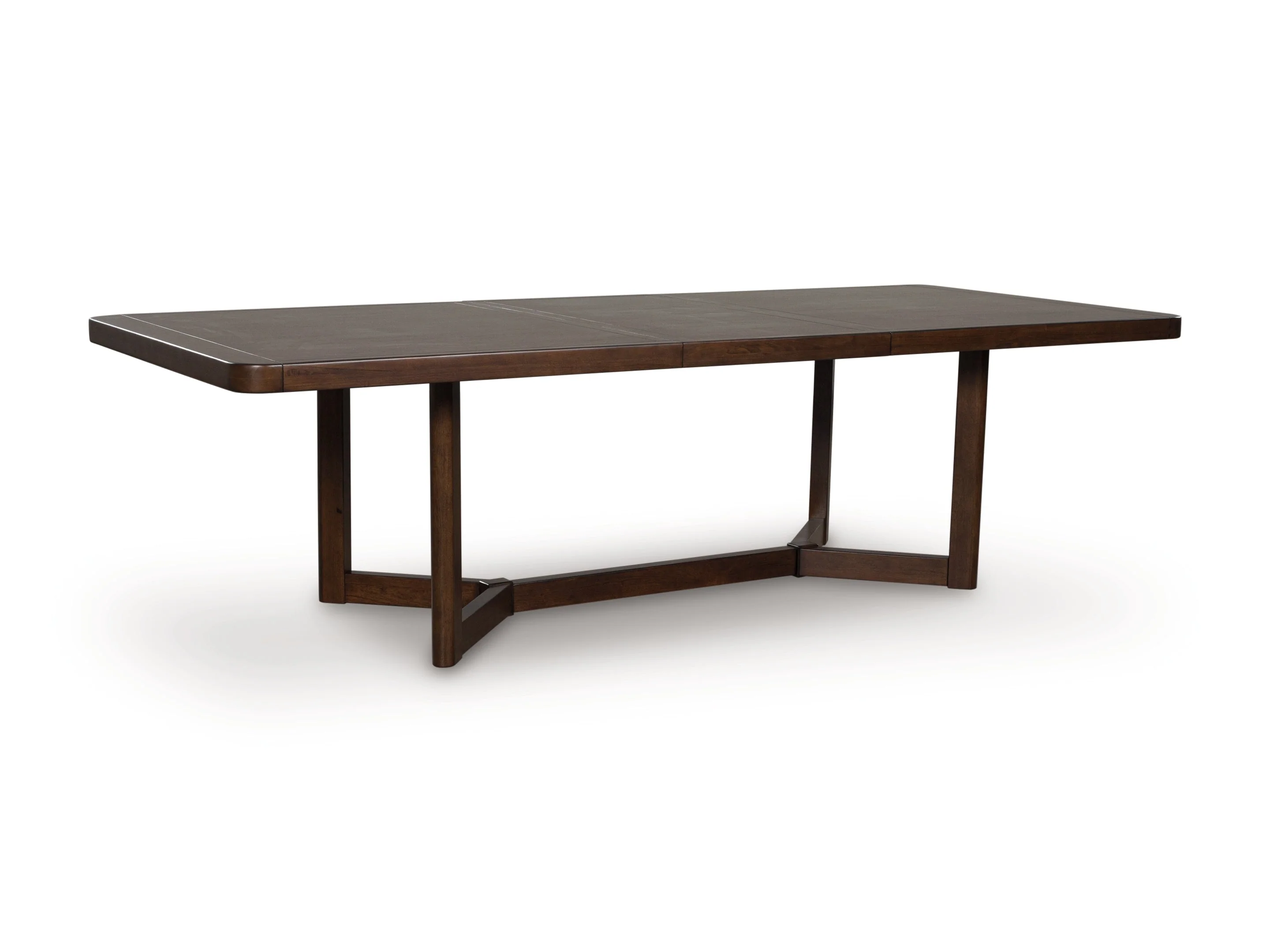 Dilenno Dark Brown 9-Piece Rectangular Dining Set - Image 7
