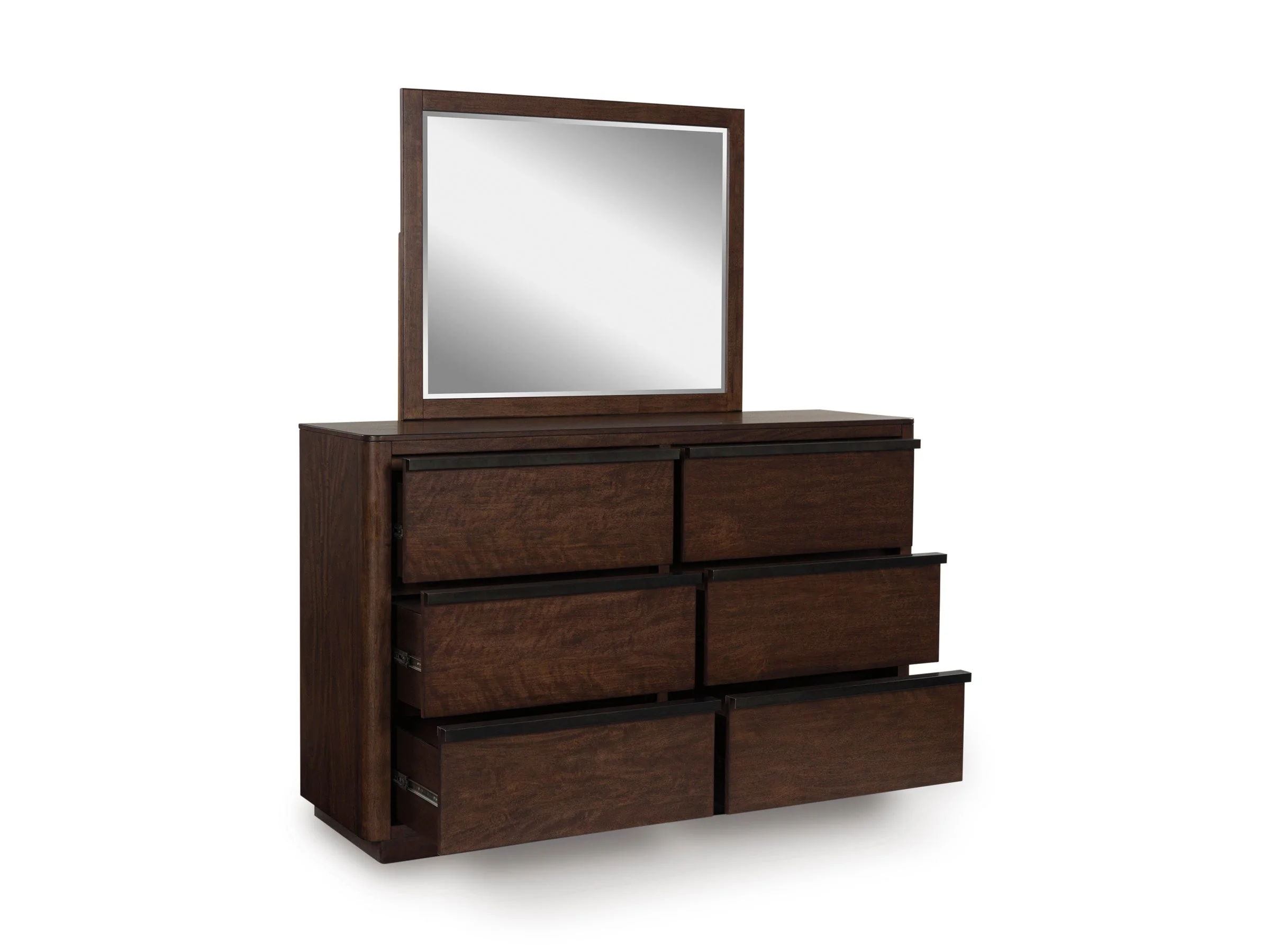Dilenno Dark Brown Canopy Bedroom Set - Image 20
