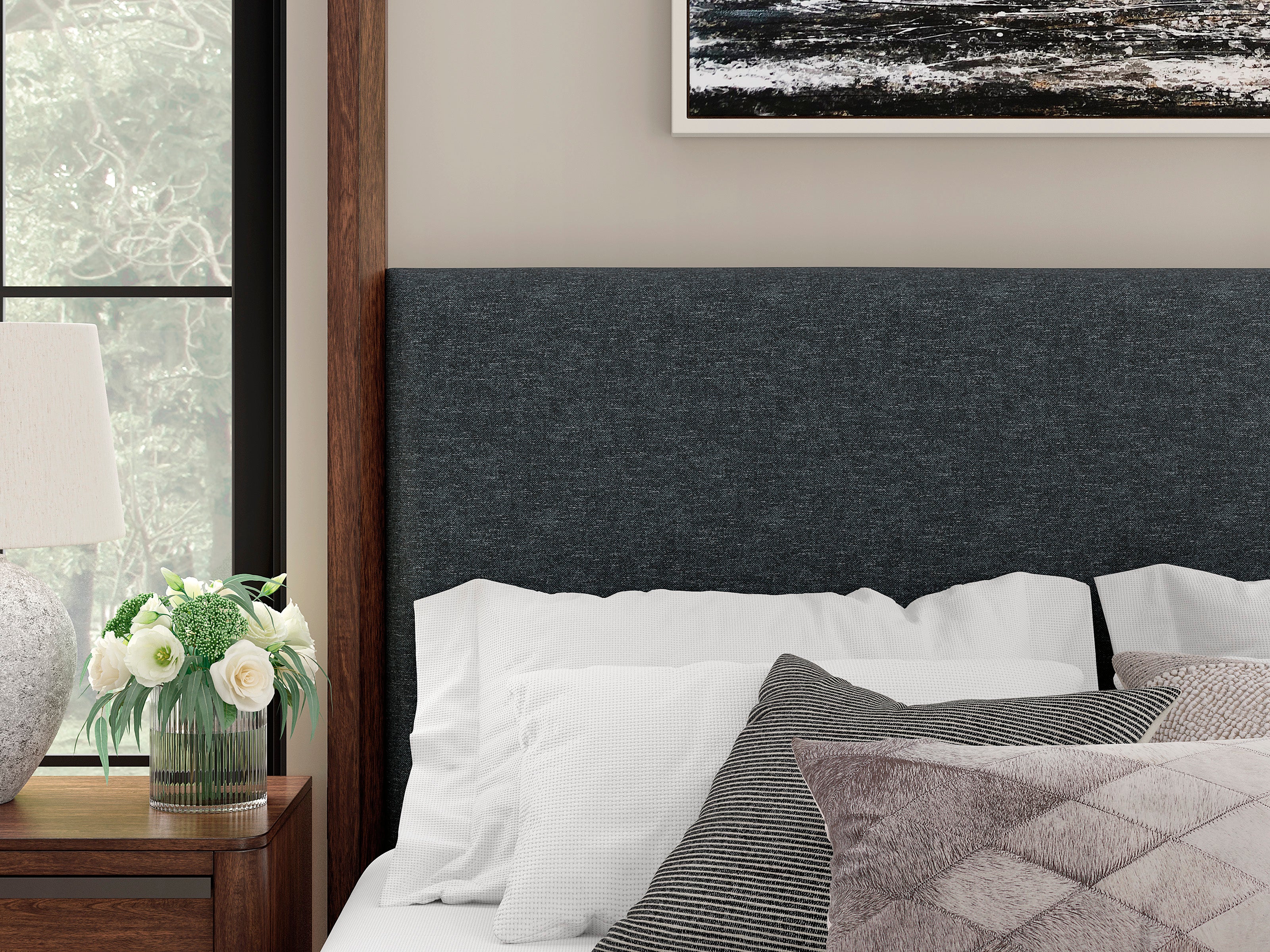Dilenno Dark Brown Canopy Bedroom Set - Image 7