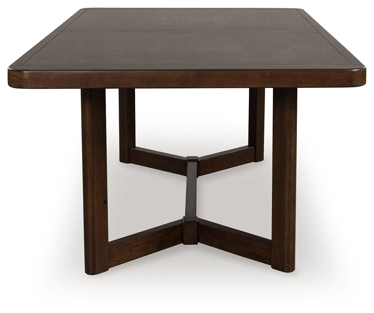 Dilenno Dark Brown Extendable Rectangular Dining Set - Image 15