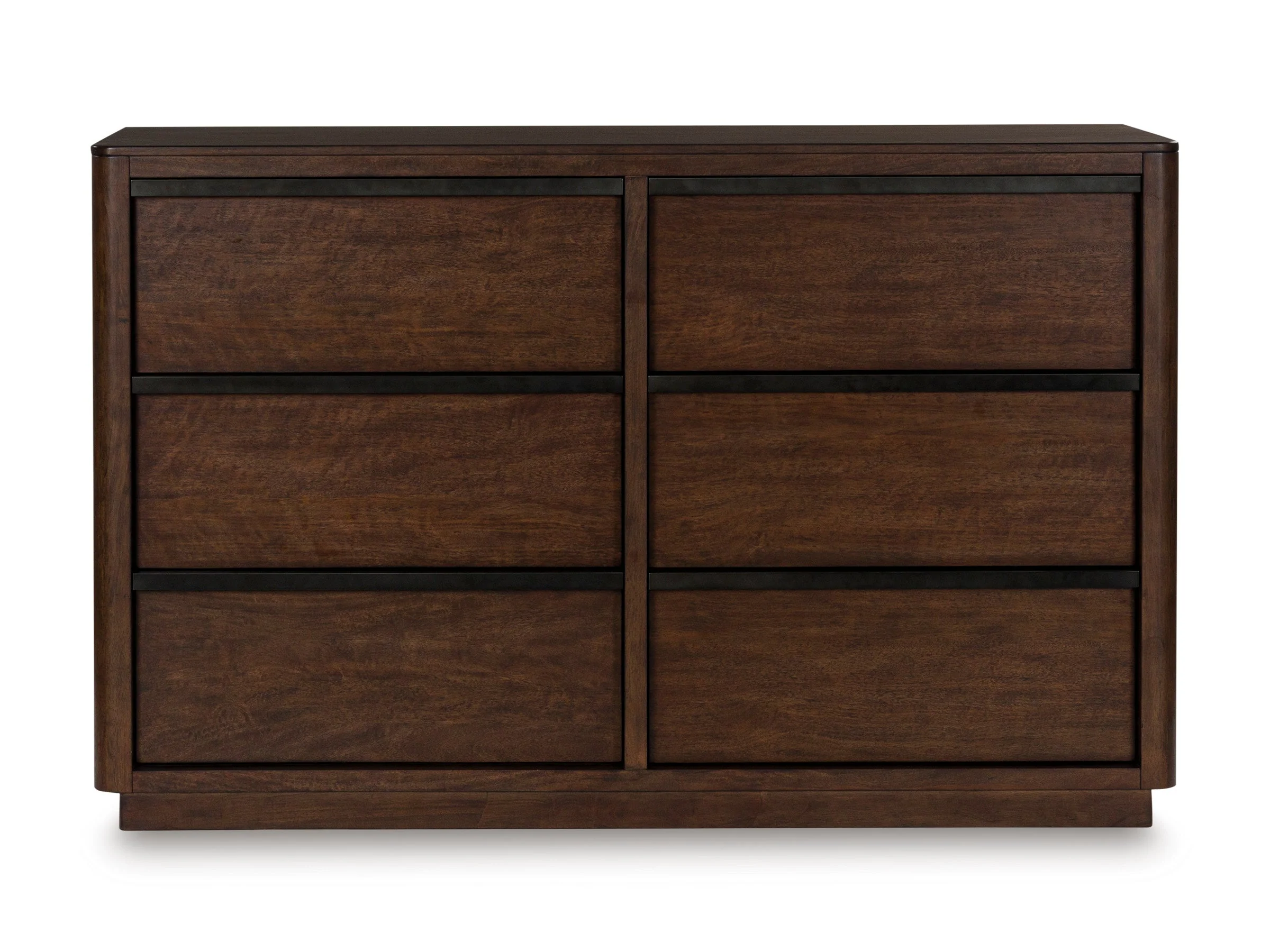 Dilenno Dark Brown Upholstered Panel Bedroom Set - Image 15