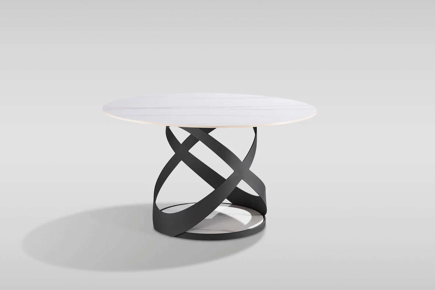 Dimi (WH/BK) 5-Piece Dining Room Set - Image 4