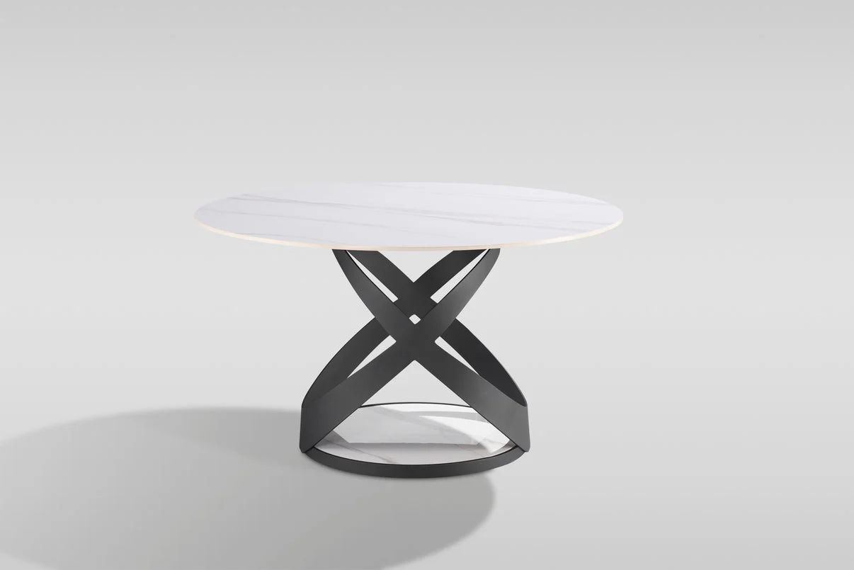 Dimi (WH/BK) 5-Piece Dining Room Set - Image 9