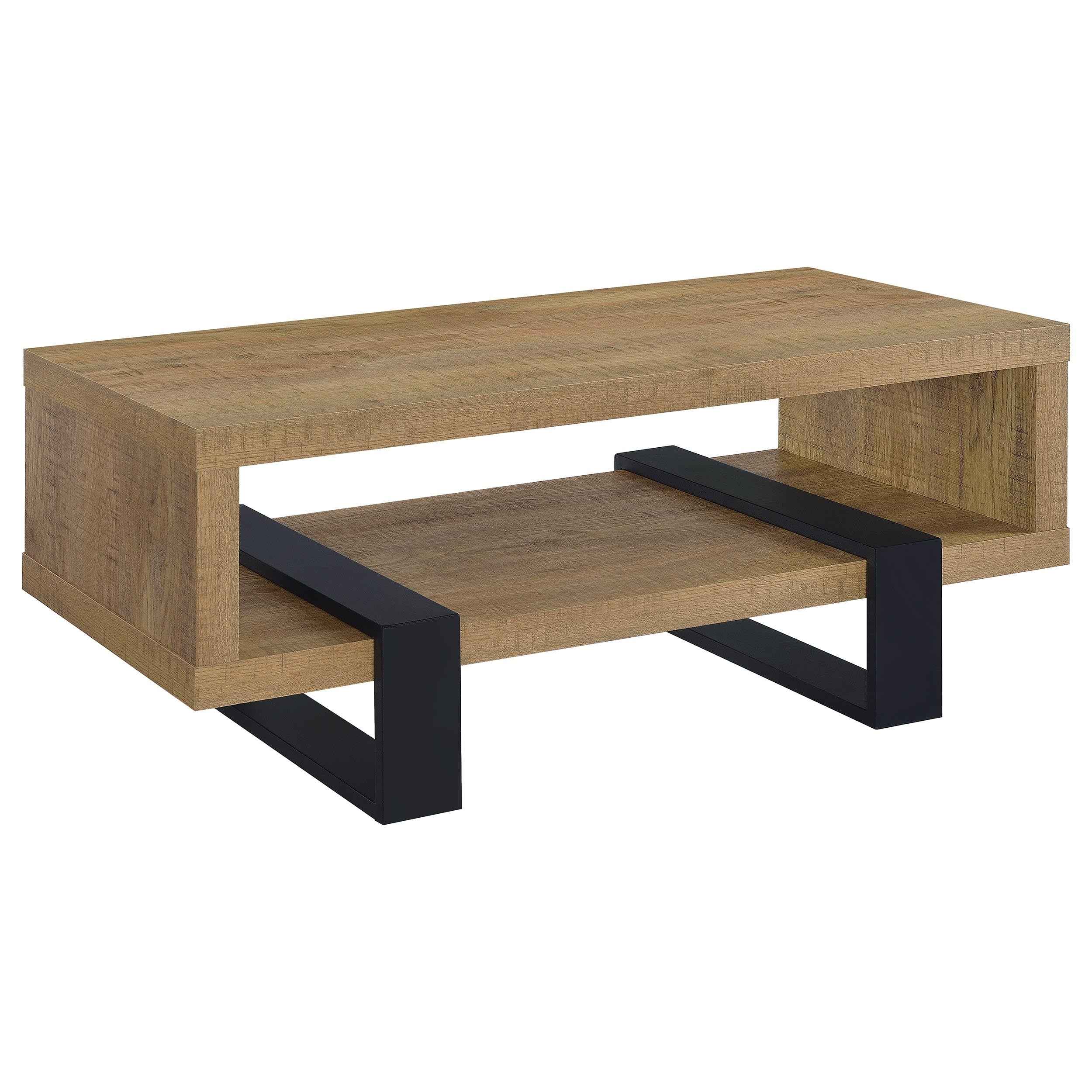 Dinard Mango Engineered Wood Cocktail Coffee Table - Image 2