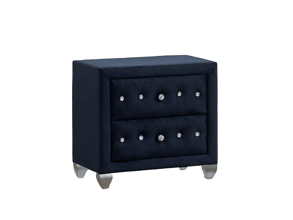 Divina Black Platform Bedroom Set - Image 3