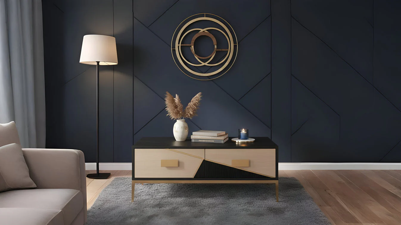 Divolia Black and Grey Coffee Table - Image 2